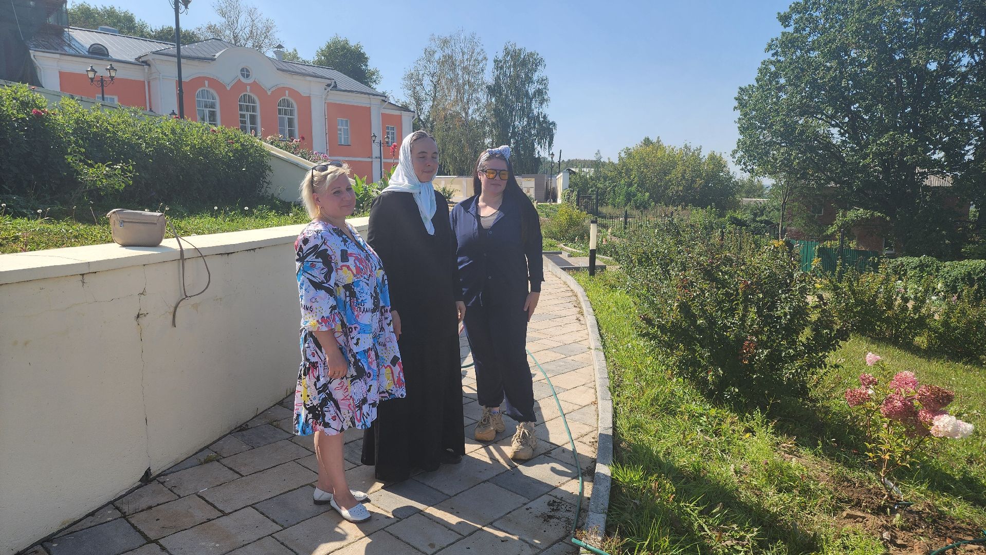 кашира, благоустройство, никитский монастырь, гортензии,