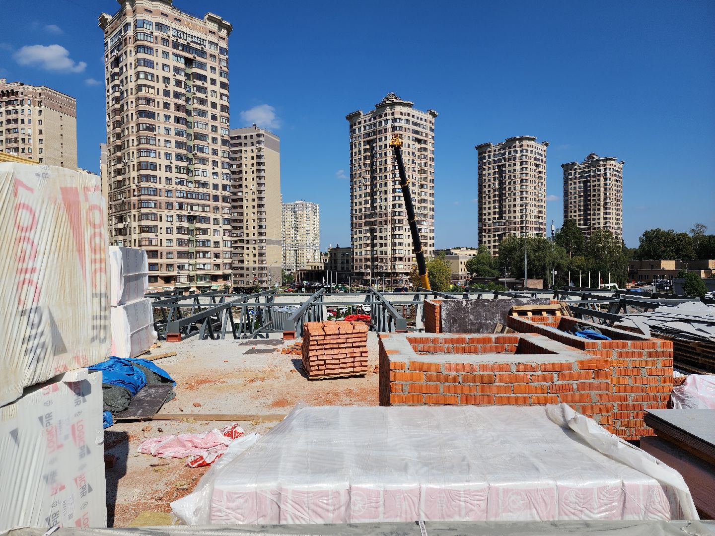 раменское, строительство, физкультурно-оздоровительный комплекс, кровельные работы,