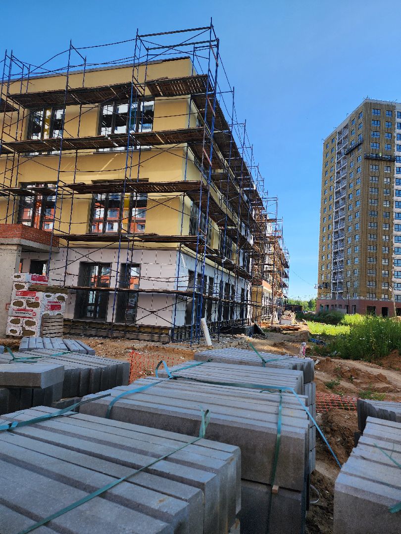 новый детский сад, строительство детского сада, мытищи,