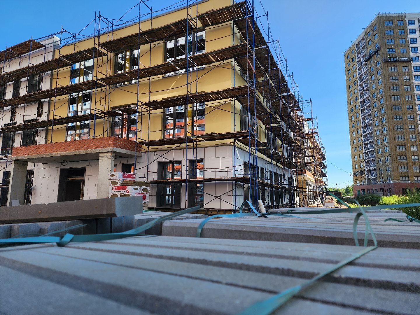 новый детский сад, строительство детского сада, мытищи,