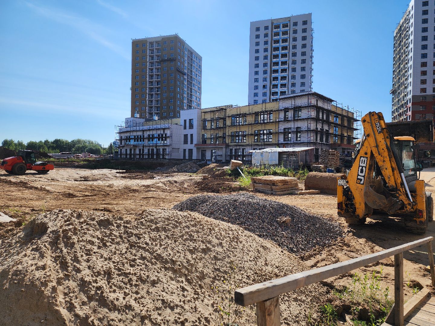 новый детский сад, строительство детского сада, мытищи,
