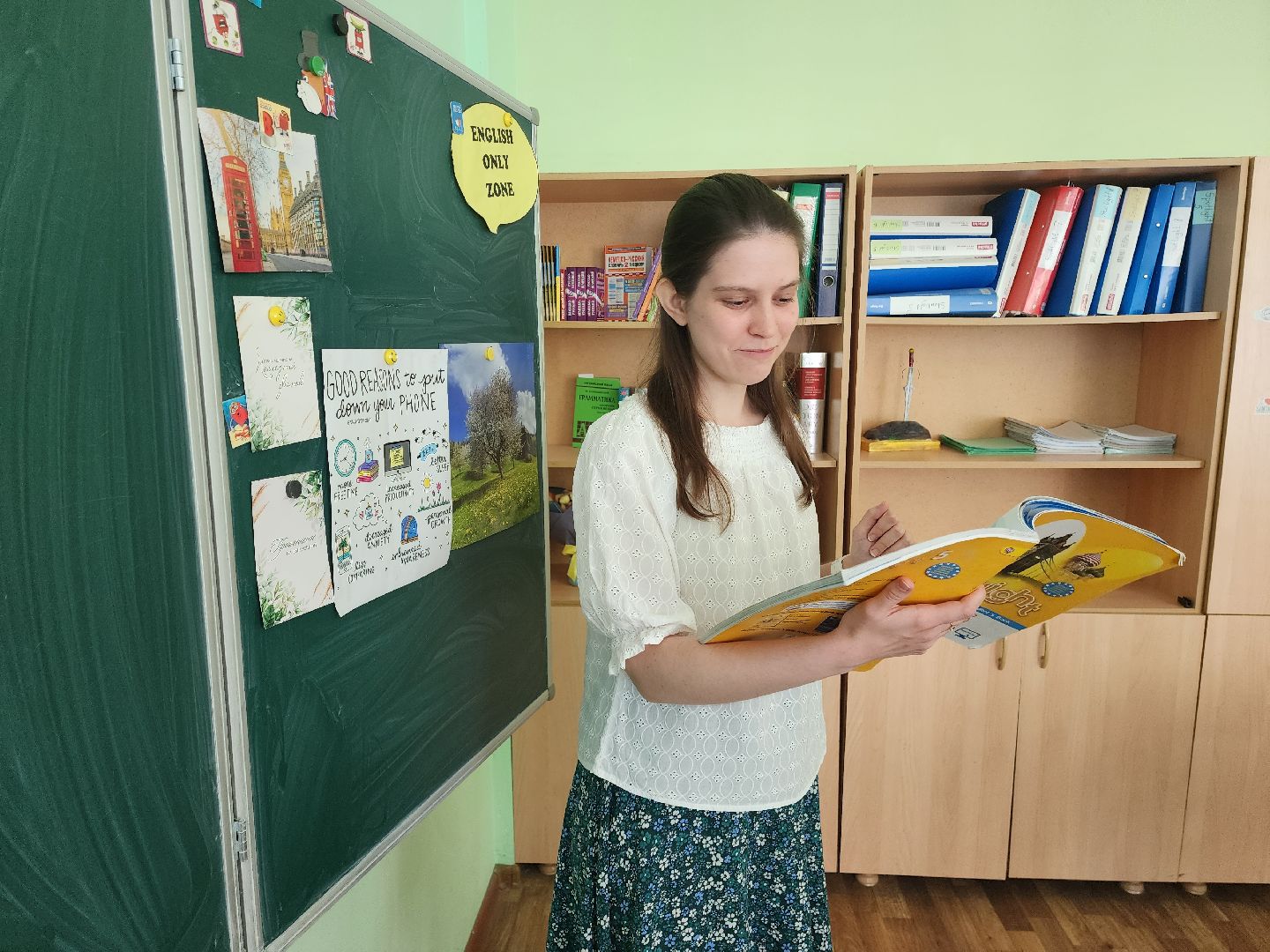 раменское, образование, средняя школа 9, новая учительница по английскому языку,