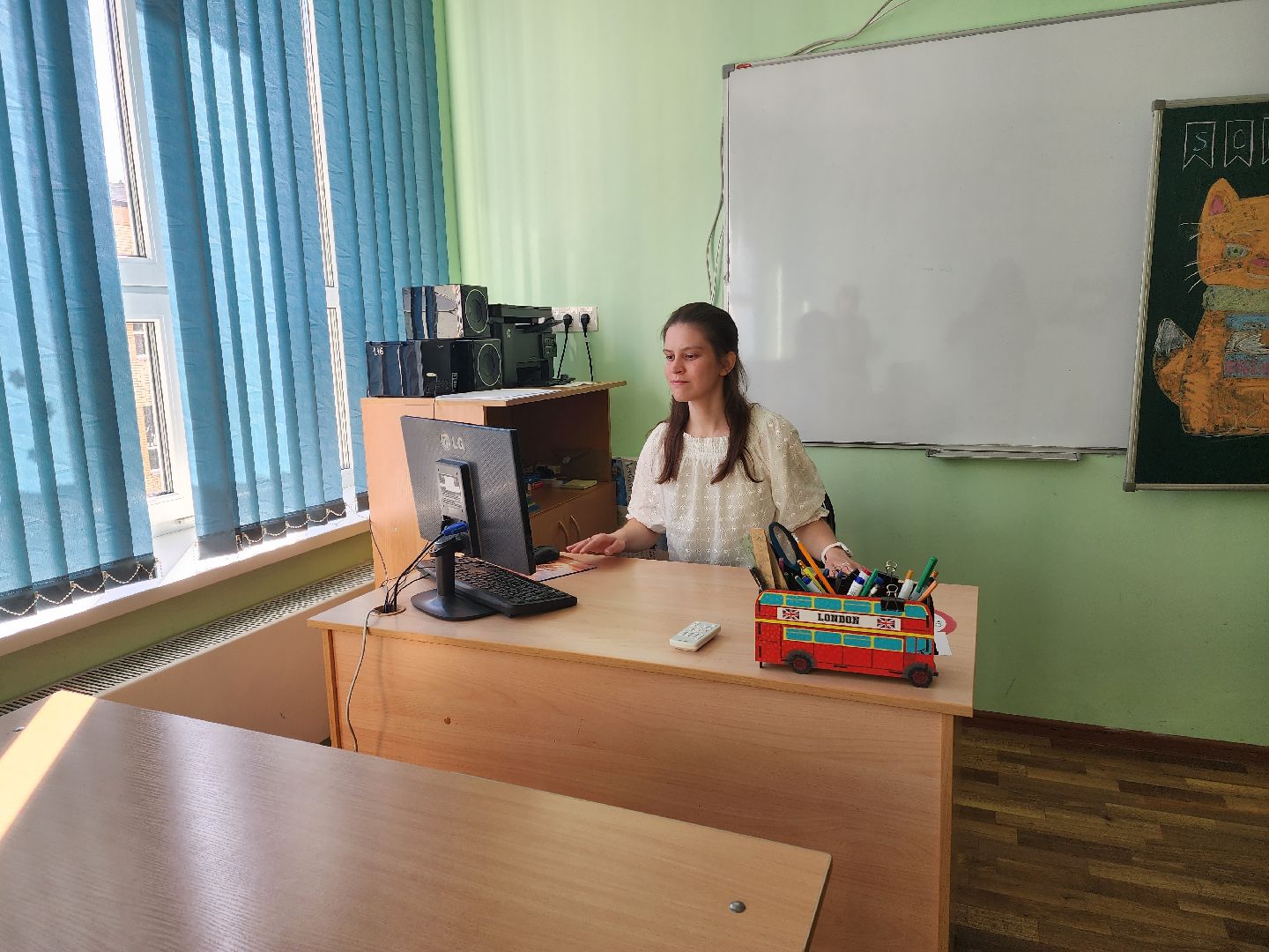 раменское, образование, средняя школа 9, новая учительница по английскому языку,