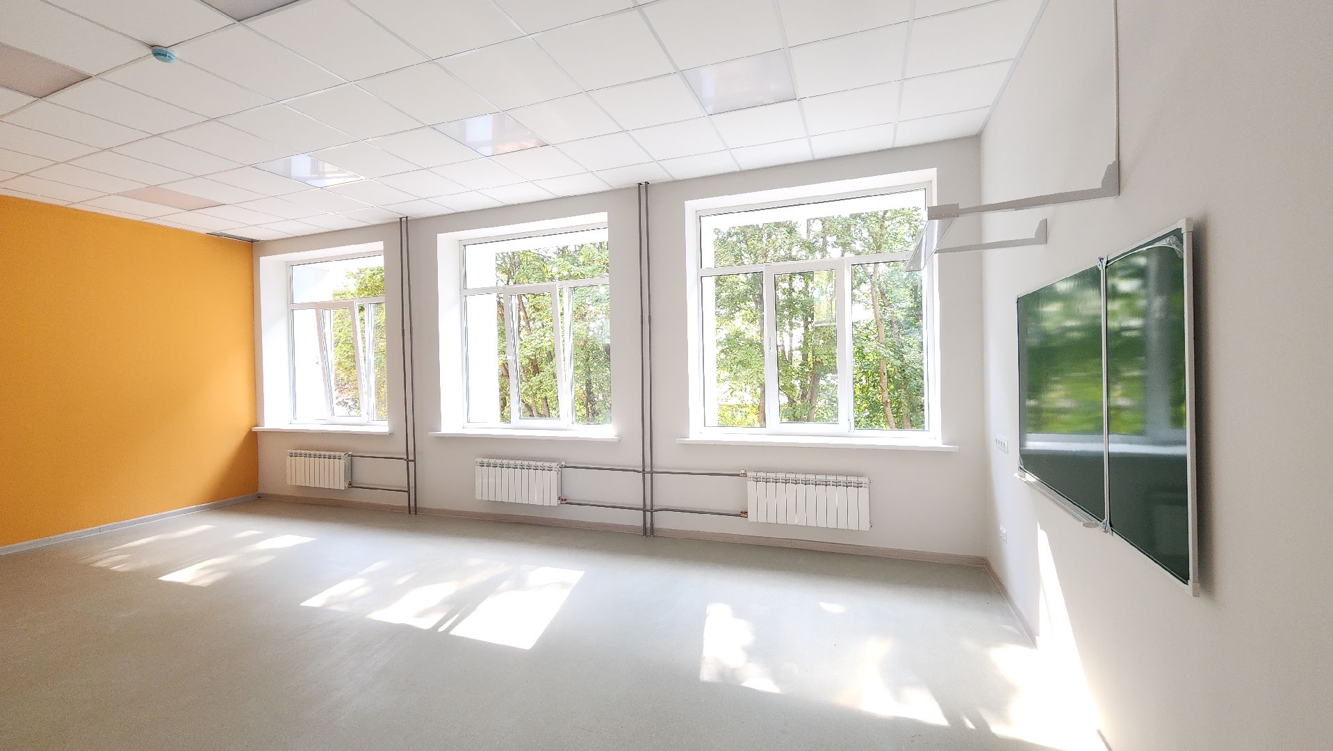 капремонт школы, пушкинский, образовательные учреждения, завершение капремонта, правдинский,