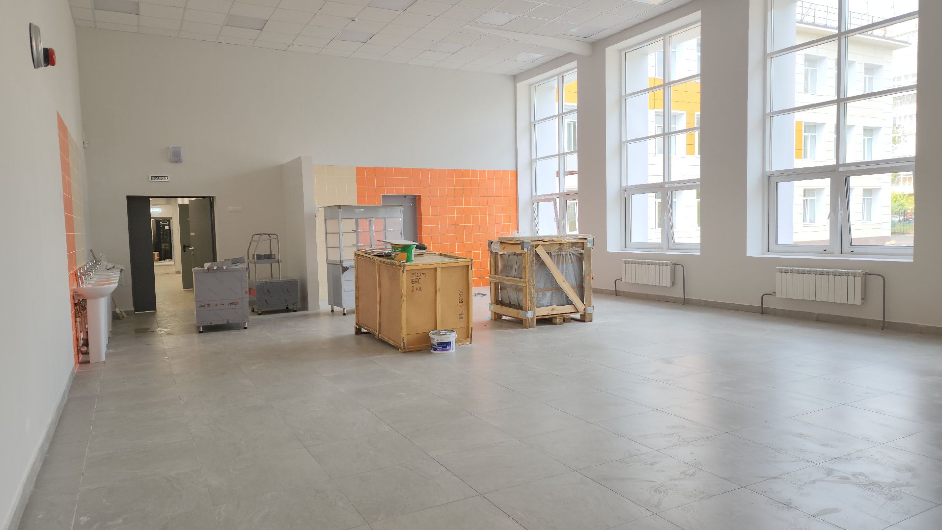 капремонт школы, пушкинский, образовательные учреждения, завершение капремонта, правдинский,