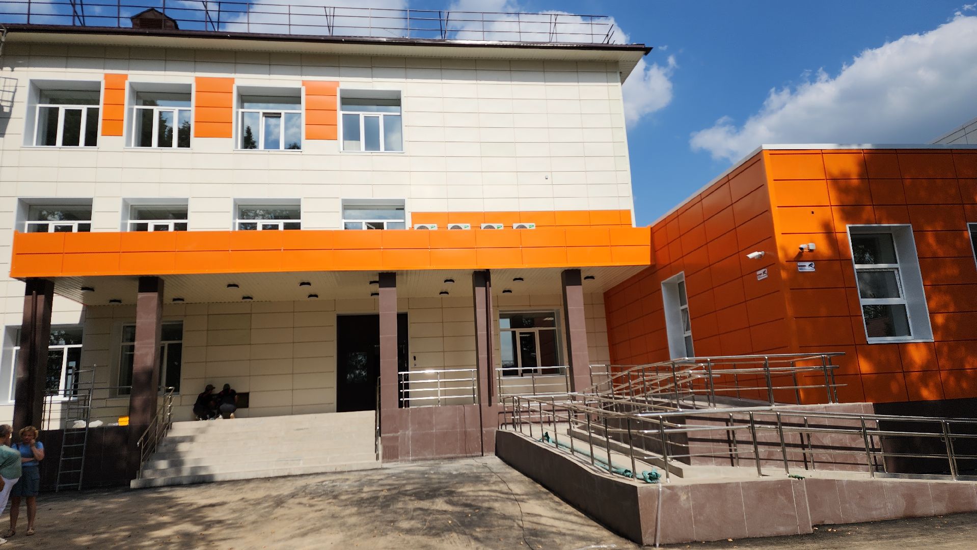 капремонт школы, пушкинский, образовательные учреждения, завершение капремонта, правдинский,