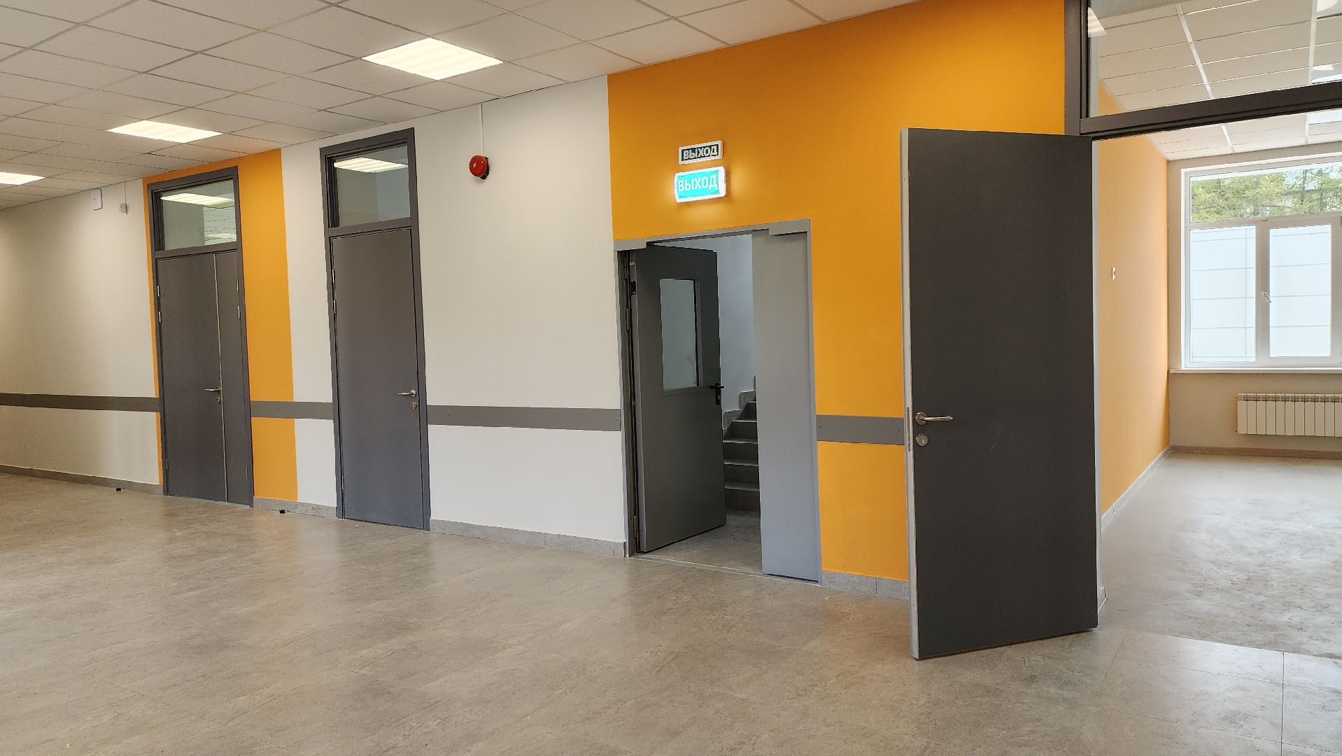 капремонт школы, пушкинский, образовательные учреждения, завершение капремонта, правдинский,