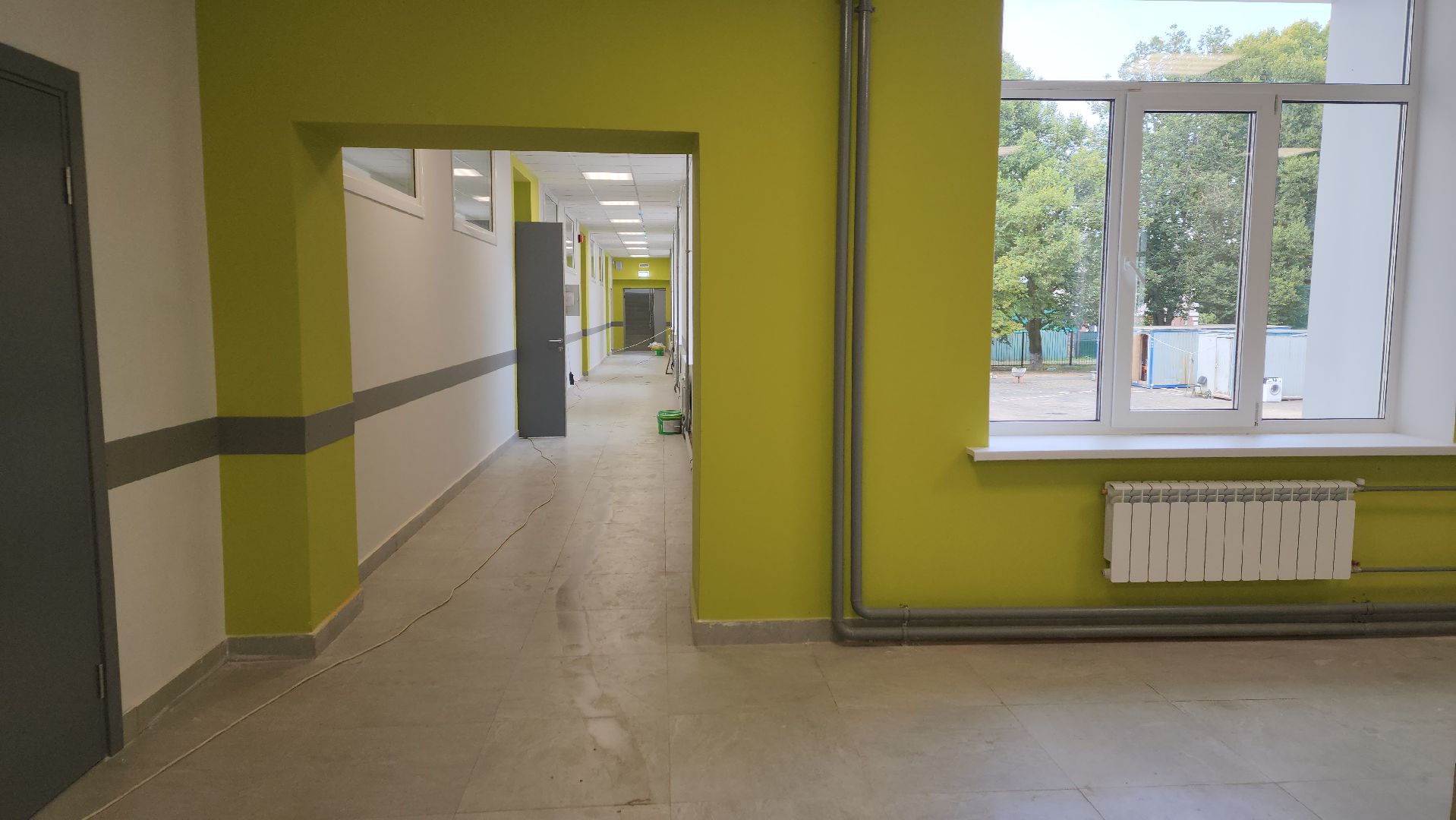 капремонт школы, пушкинский, образовательные учреждения, завершение капремонта, правдинский,