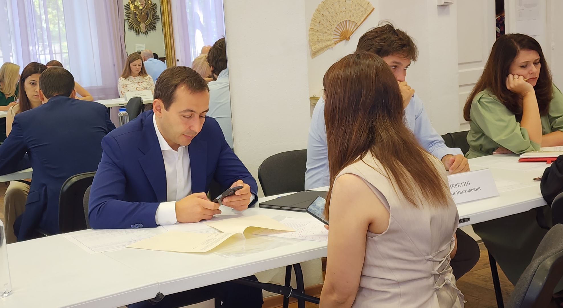 Звенигород, Выездная администрация, История, Люди,