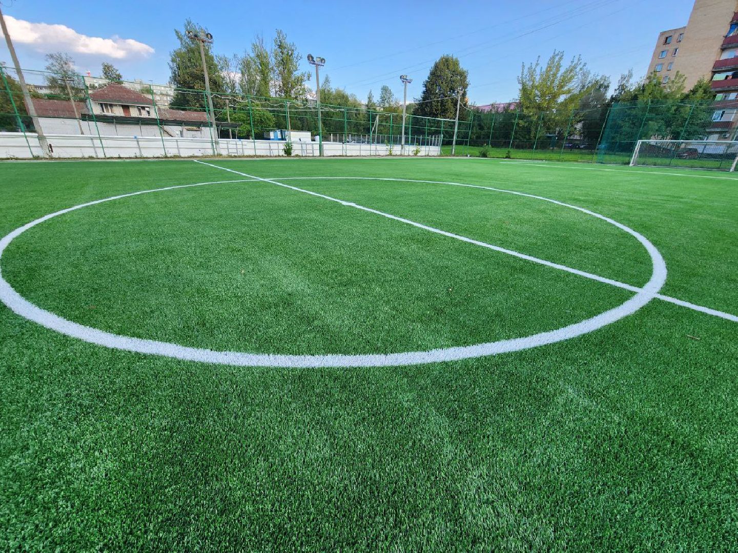 можайск, можайский городской округ, подмосковье, ремонт, футбольное поле, спорт, ремонт футбольного поля, спортивная школа,