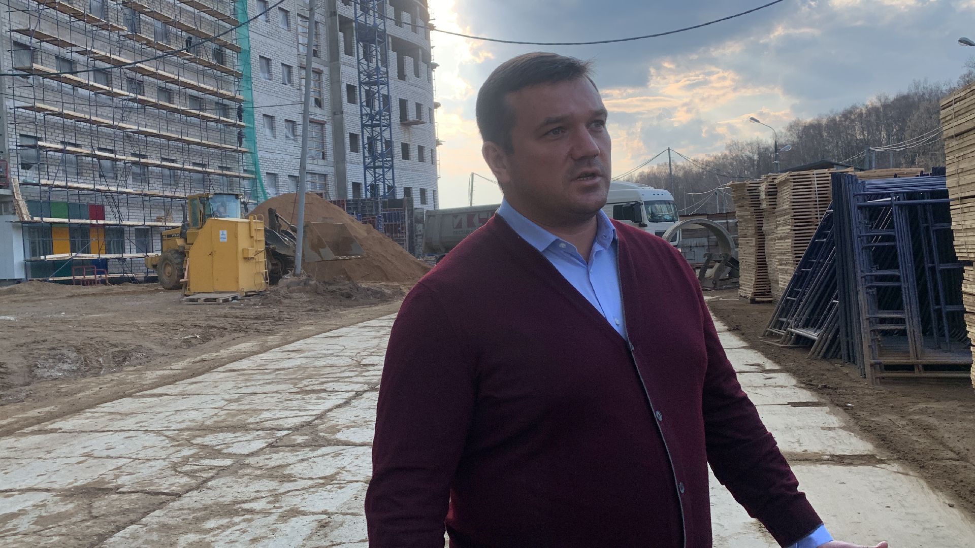 Красногорск, Подмосковье,детская больница,строительство больницы, министр