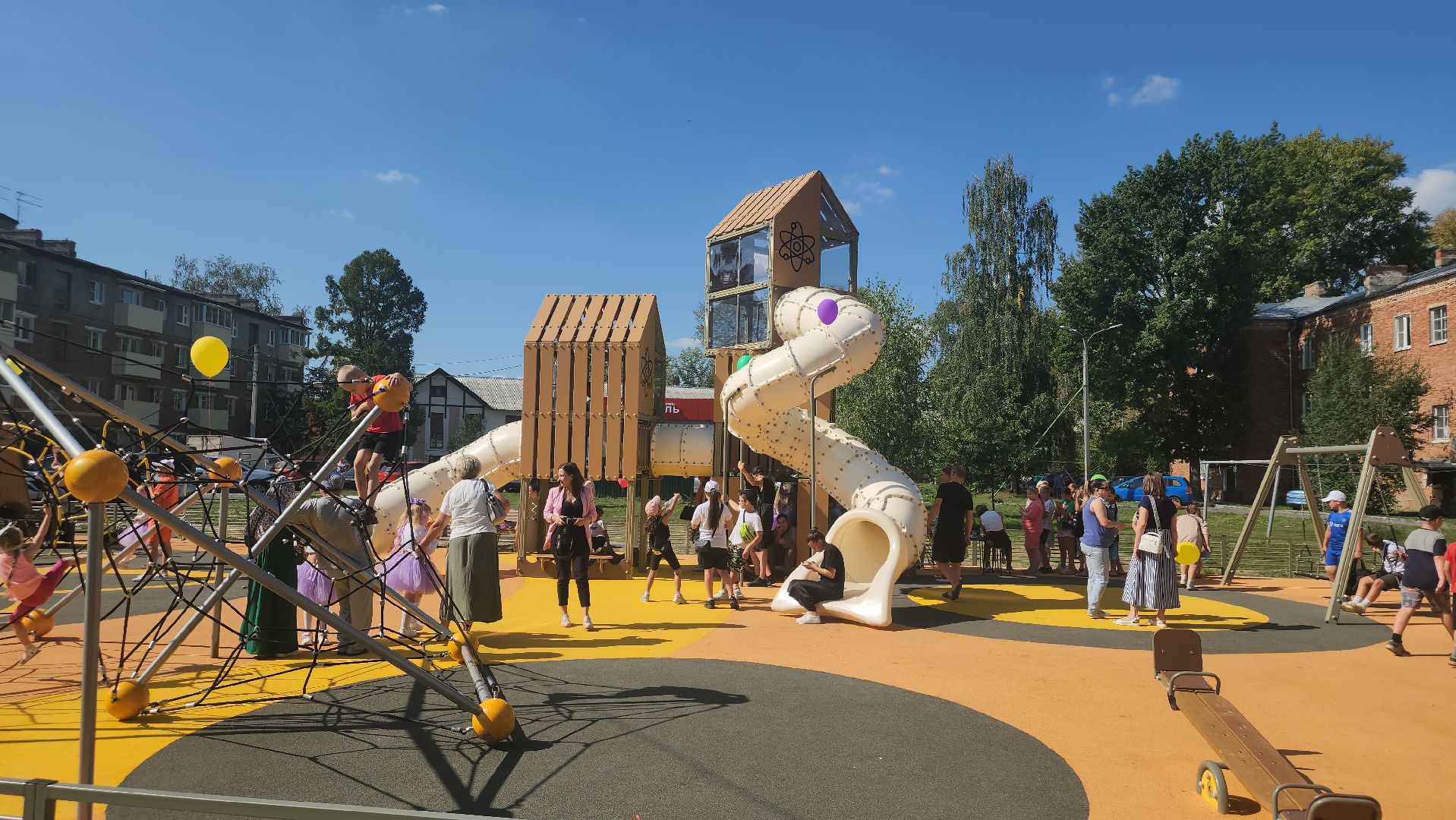 Павловский Посад, Городской округ Павловский Посад, Детская площадка, Двор, Благоустройство, Дети,