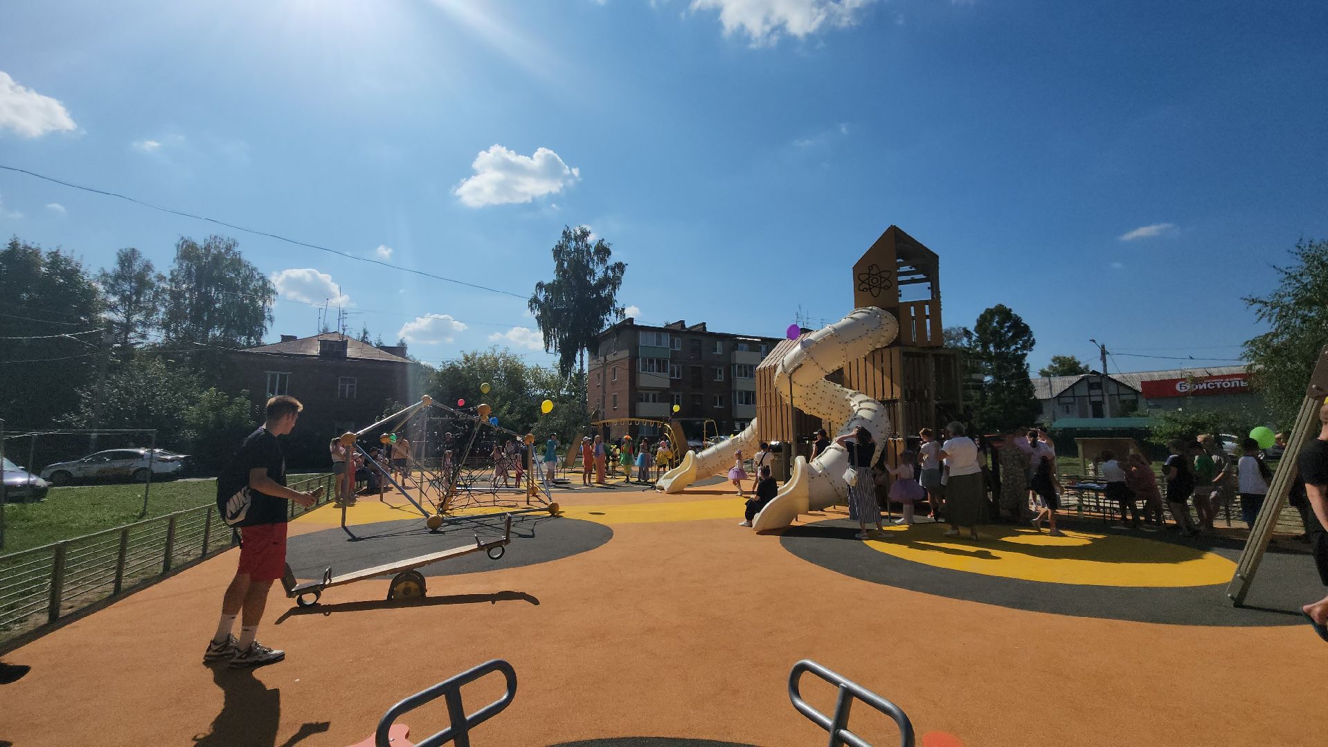 Павловский Посад, Городской округ Павловский Посад, Детская площадка, Двор, Благоустройство, Дети,