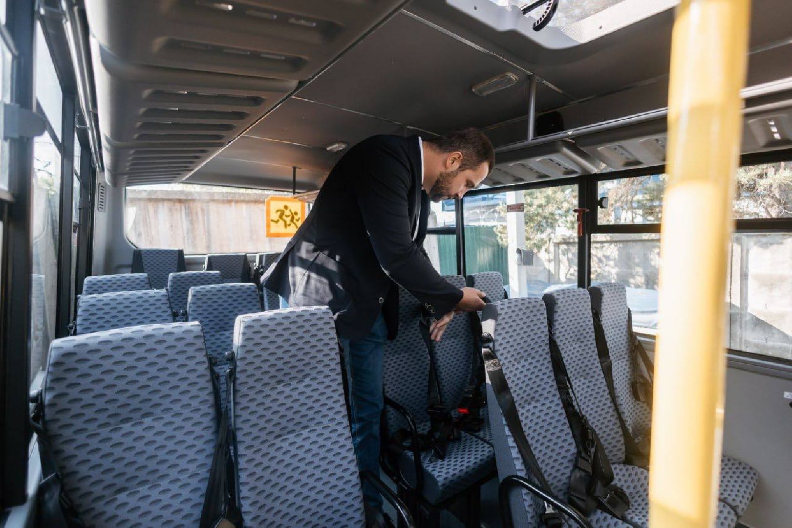 Чехов, школьные автобусы, приемка, проверка, техосмотр, техническое обслуживание, маршруты, подвоз школьников, начальник управления образования Ирина Заболотнева, глава округа Михаил Собакин,