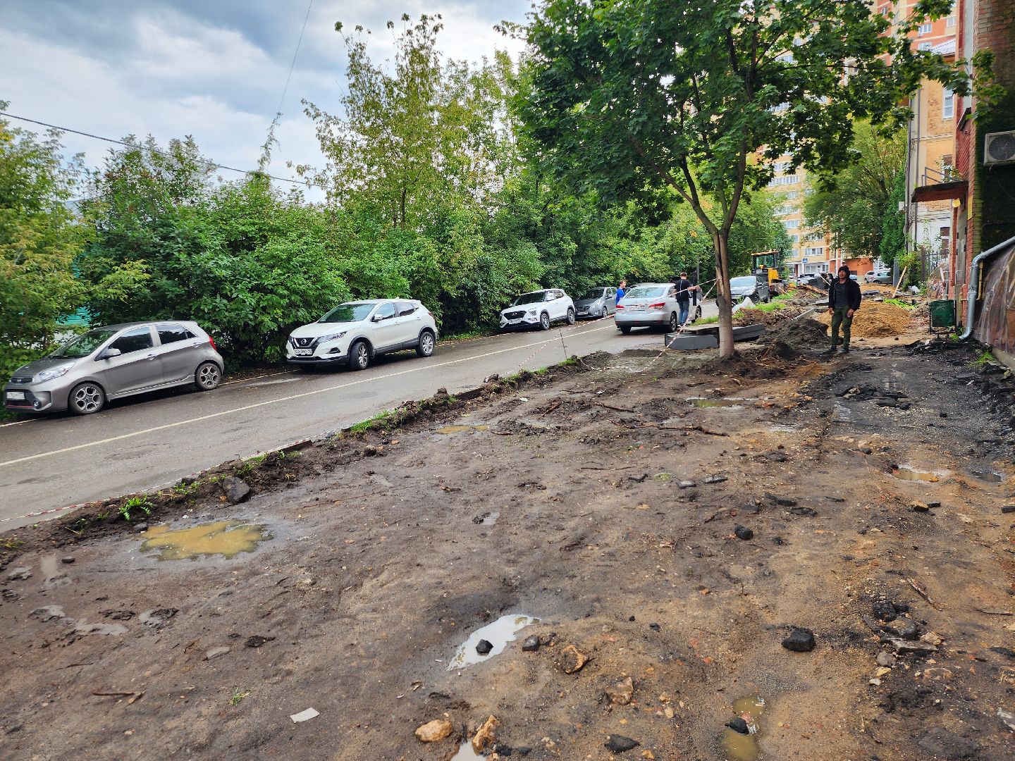 комплексное ремонт тротуара, обновление пешеходной зоны, благоустройство, Ногинск, Богородский городской округ,