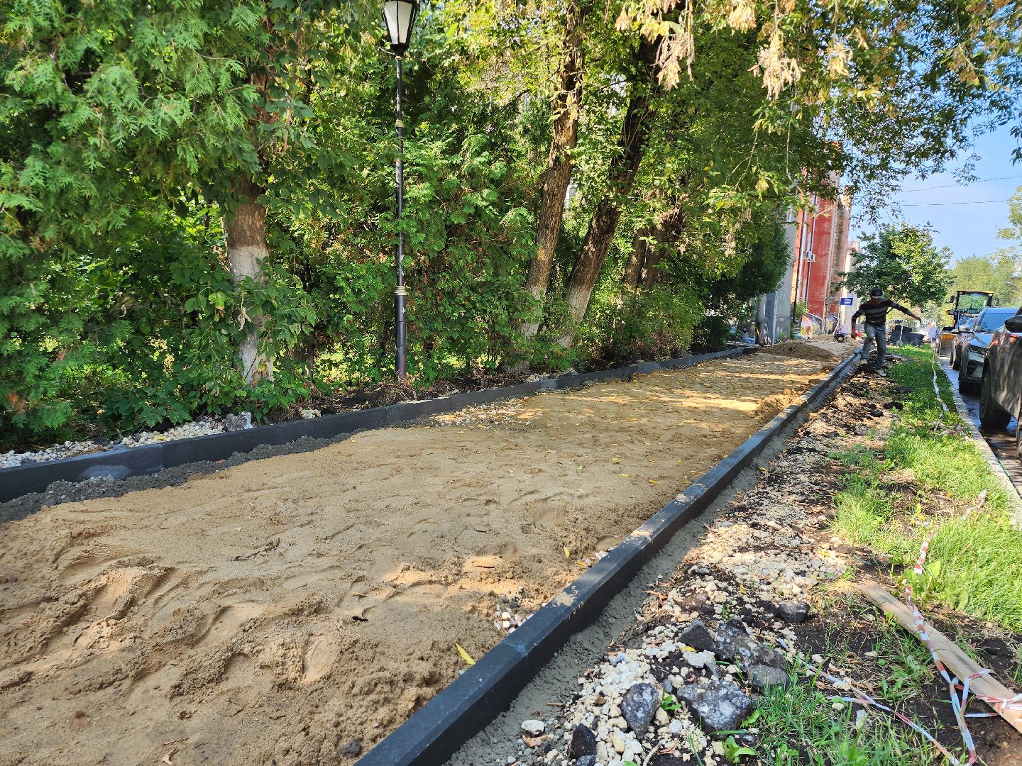 комплексное ремонт тротуара, обновление пешеходной зоны, благоустройство, Ногинск, Богородский городской округ,