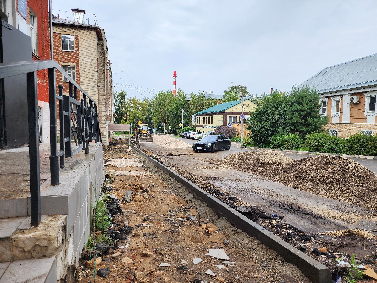 комплексное ремонт тротуара, обновление пешеходной зоны, благоустройство, Ногинск, Богородский городской округ,
