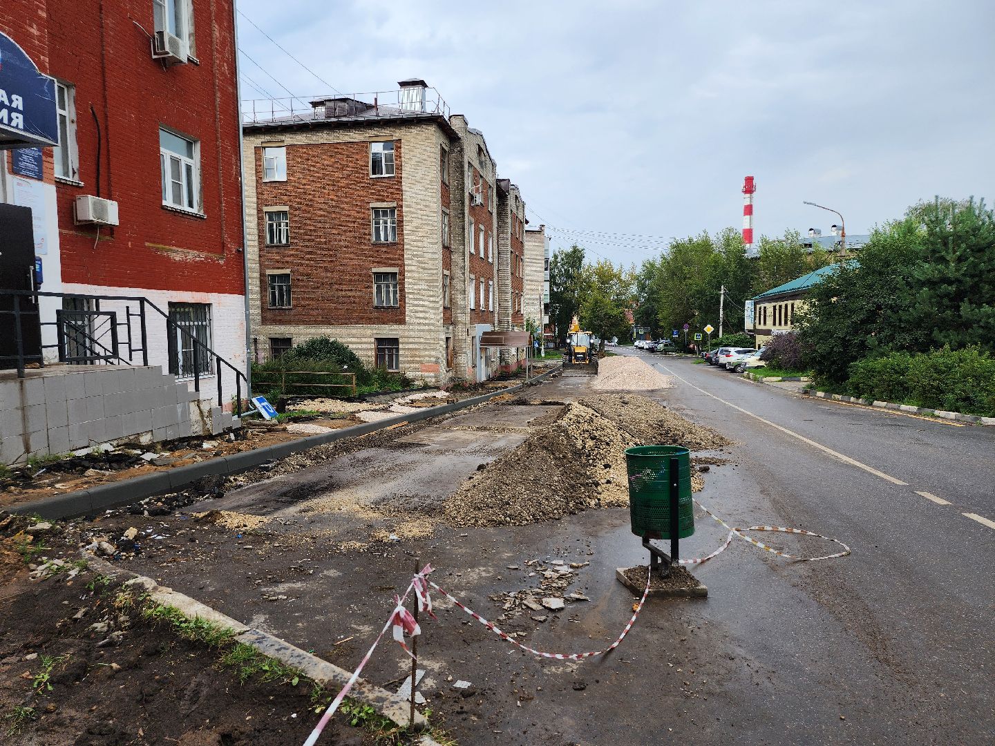 комплексное ремонт тротуара, обновление пешеходной зоны, благоустройство, Ногинск, Богородский городской округ,