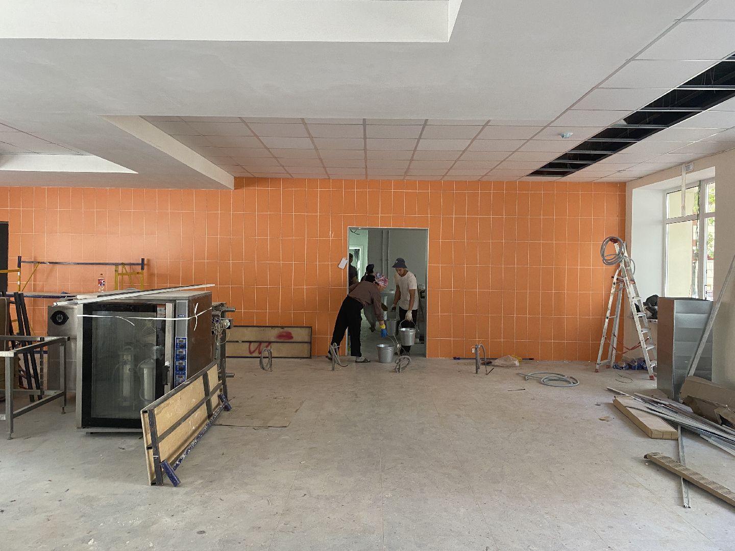 новый учебный год, школа им АС Попова, Власиха школа Попова, капитальный ремонт школы Попова, Власиха капремонт школы,