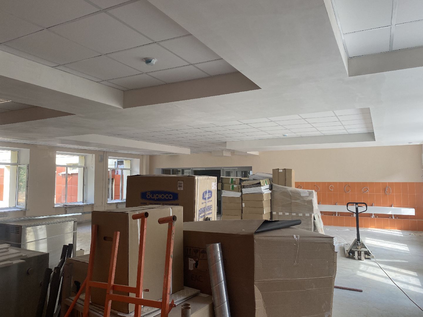 новый учебный год, школа им АС Попова, Власиха школа Попова, капитальный ремонт школы Попова, Власиха капремонт школы,