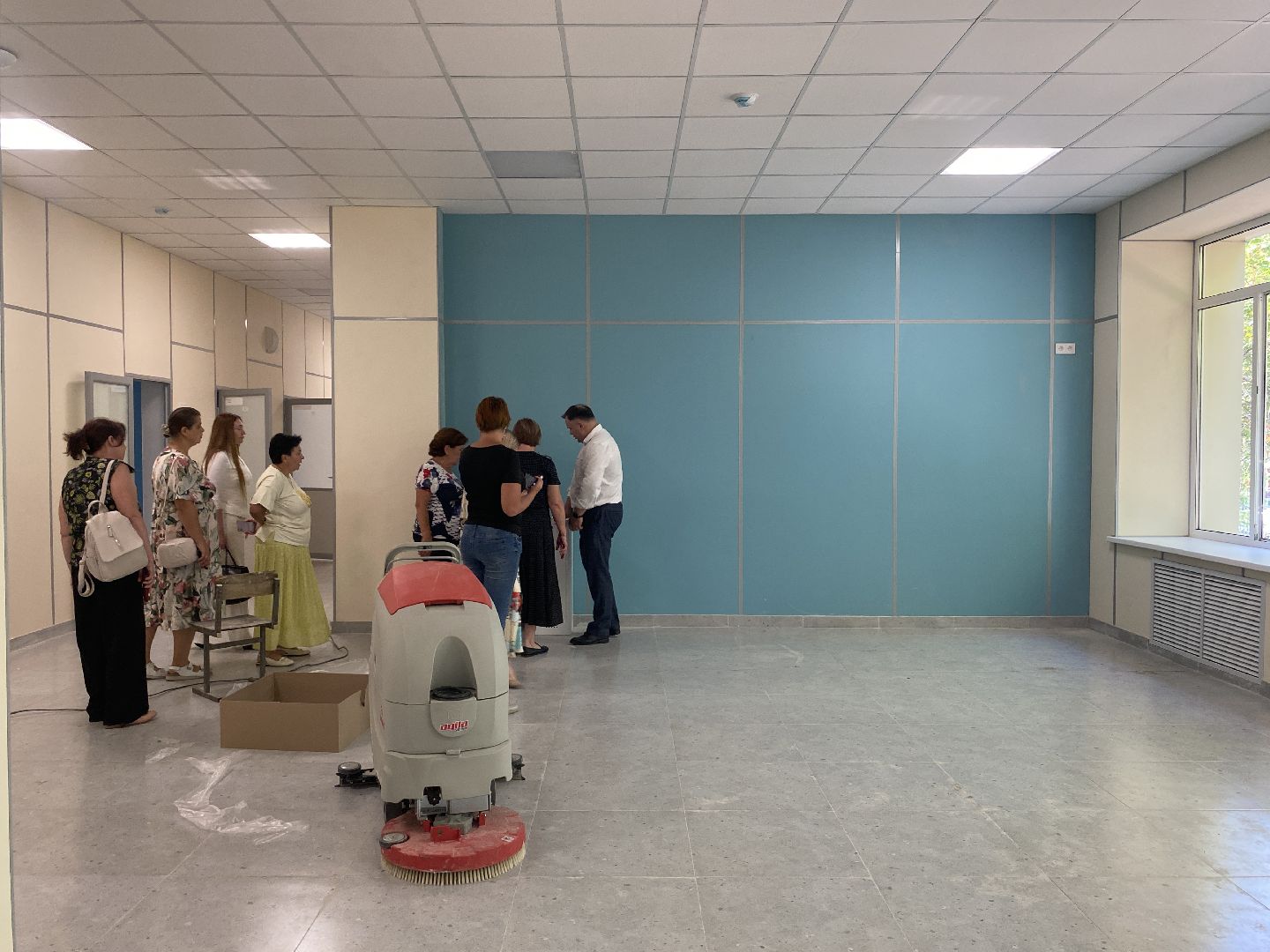 новый учебный год, школа им АС Попова, Власиха школа Попова, капитальный ремонт школы Попова, Власиха капремонт школы,