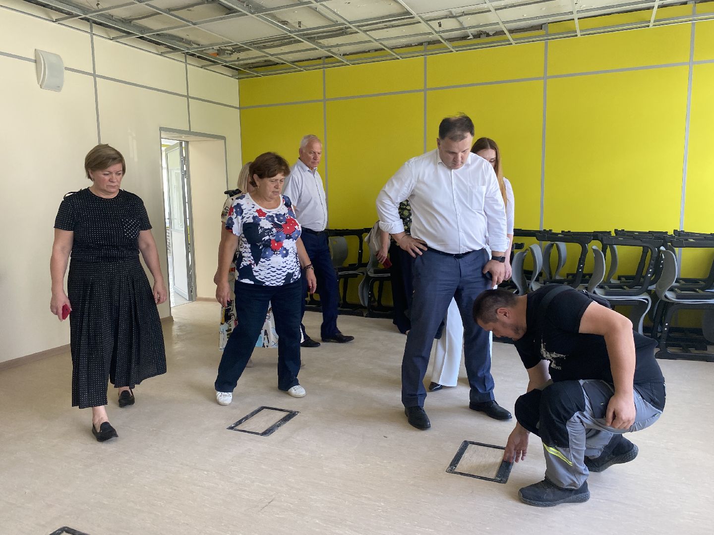 новый учебный год, школа им АС Попова, Власиха школа Попова, капитальный ремонт школы Попова, Власиха капремонт школы,