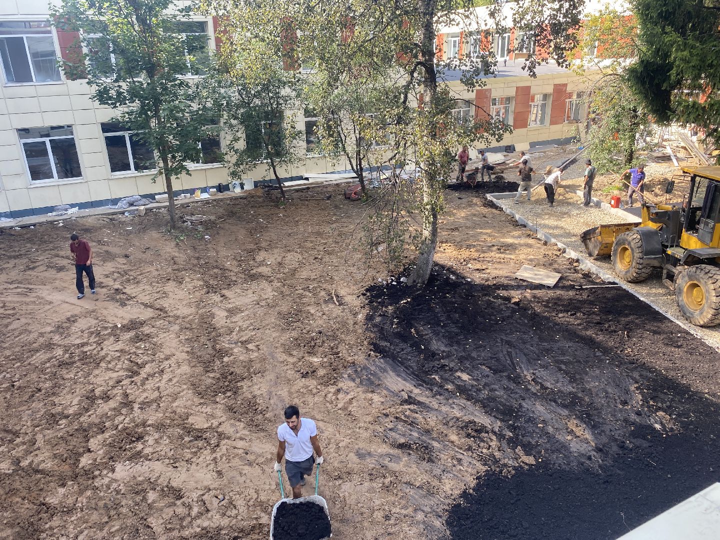 новый учебный год, школа им АС Попова, Власиха школа Попова, капитальный ремонт школы Попова, Власиха капремонт школы,