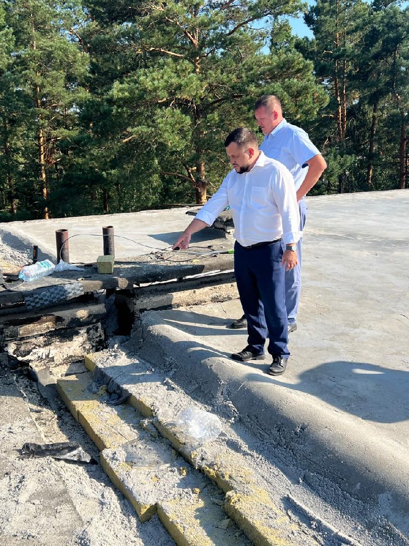 Шатура, городской округ Шатура, санаторий Озеро Белое, капремонт, капремонт кровли,