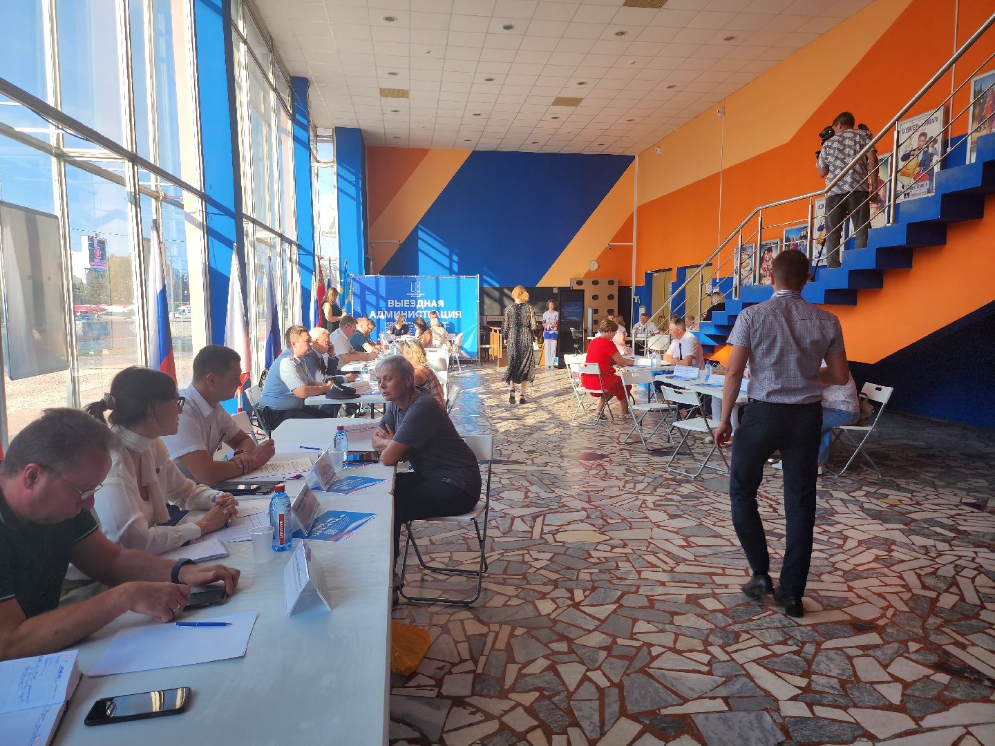 Коломна, выездная администрация, тротуар,