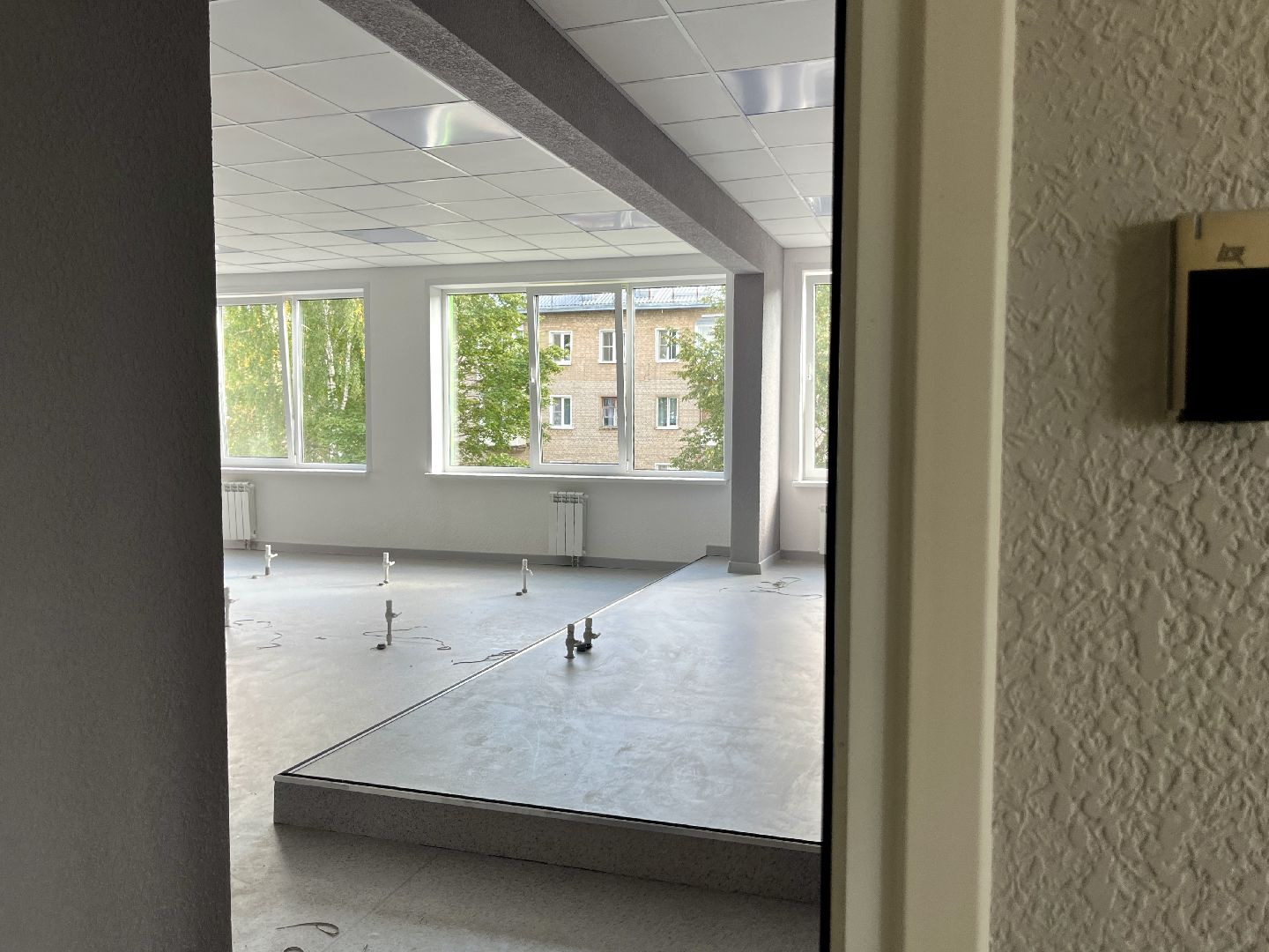 наро-фоминский городской округ, калининец, алабинская школа, капитальный ремонт школы,