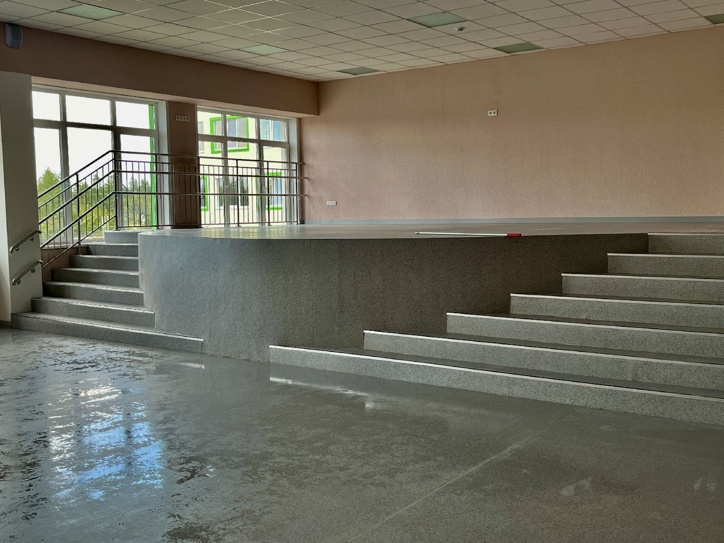 наро-фоминский городской округ, калининец, алабинская школа, капитальный ремонт школы,