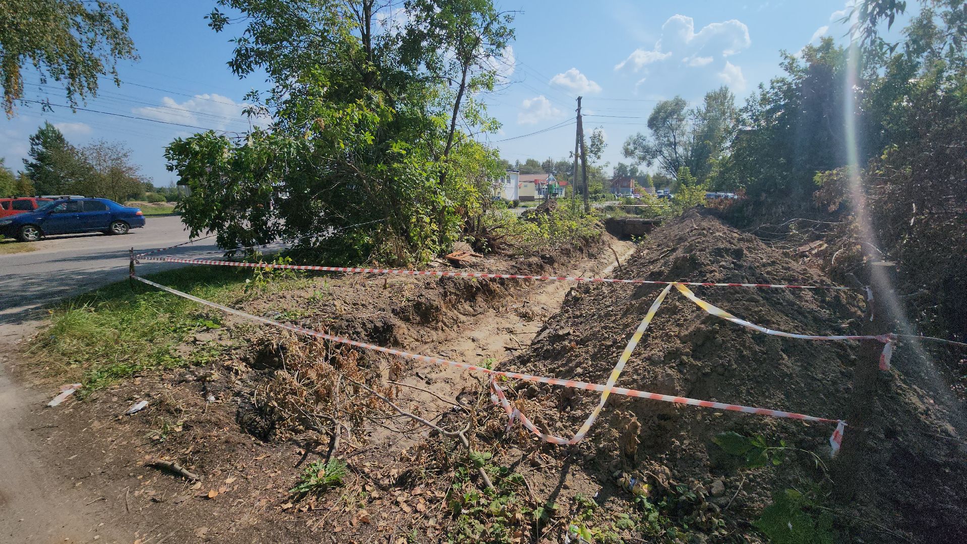 егорьевск, поселок, новый, ремонт, трубы, теплосеть, сети,