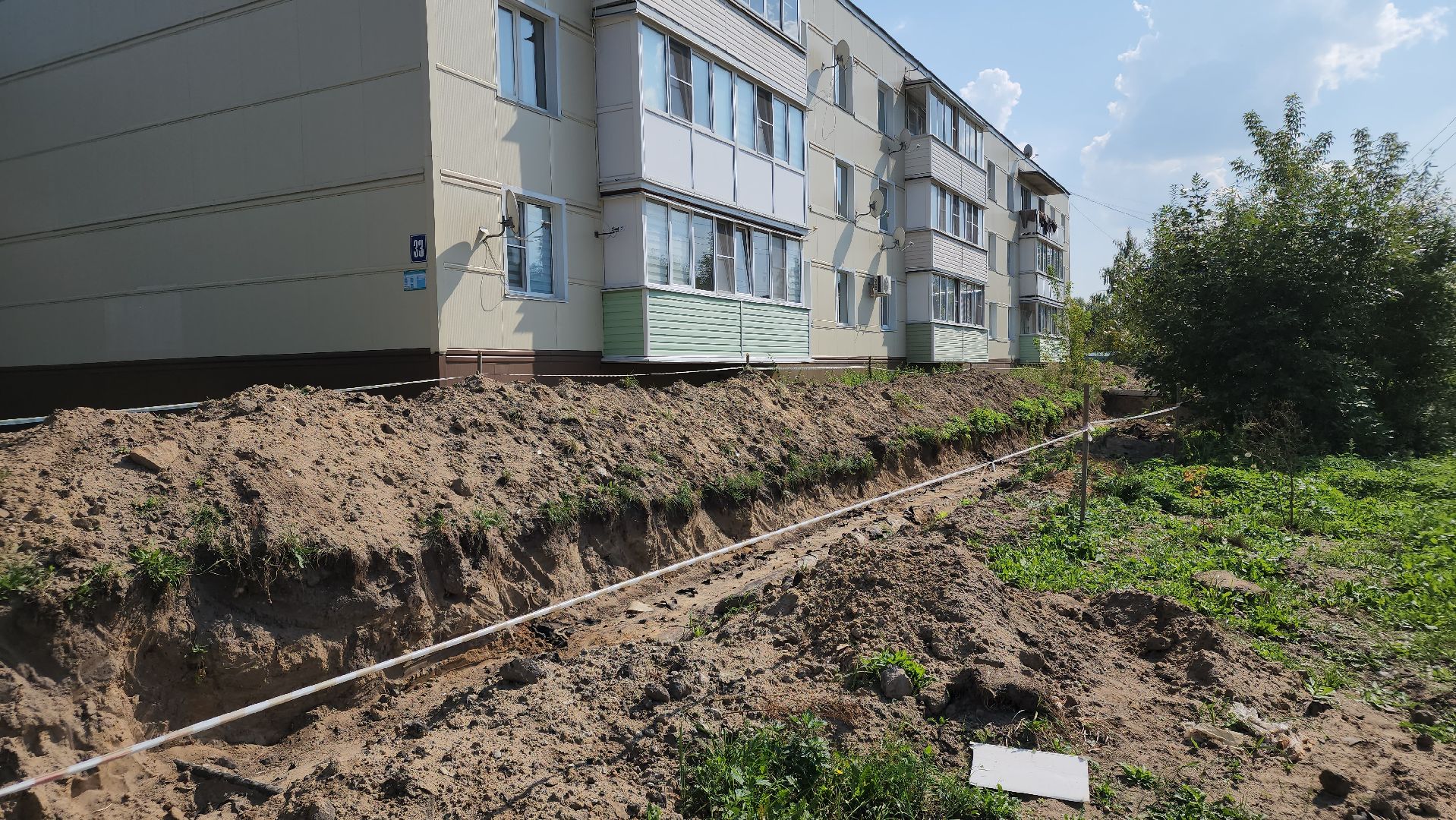 егорьевск, поселок, новый, ремонт, трубы, теплосеть, сети,