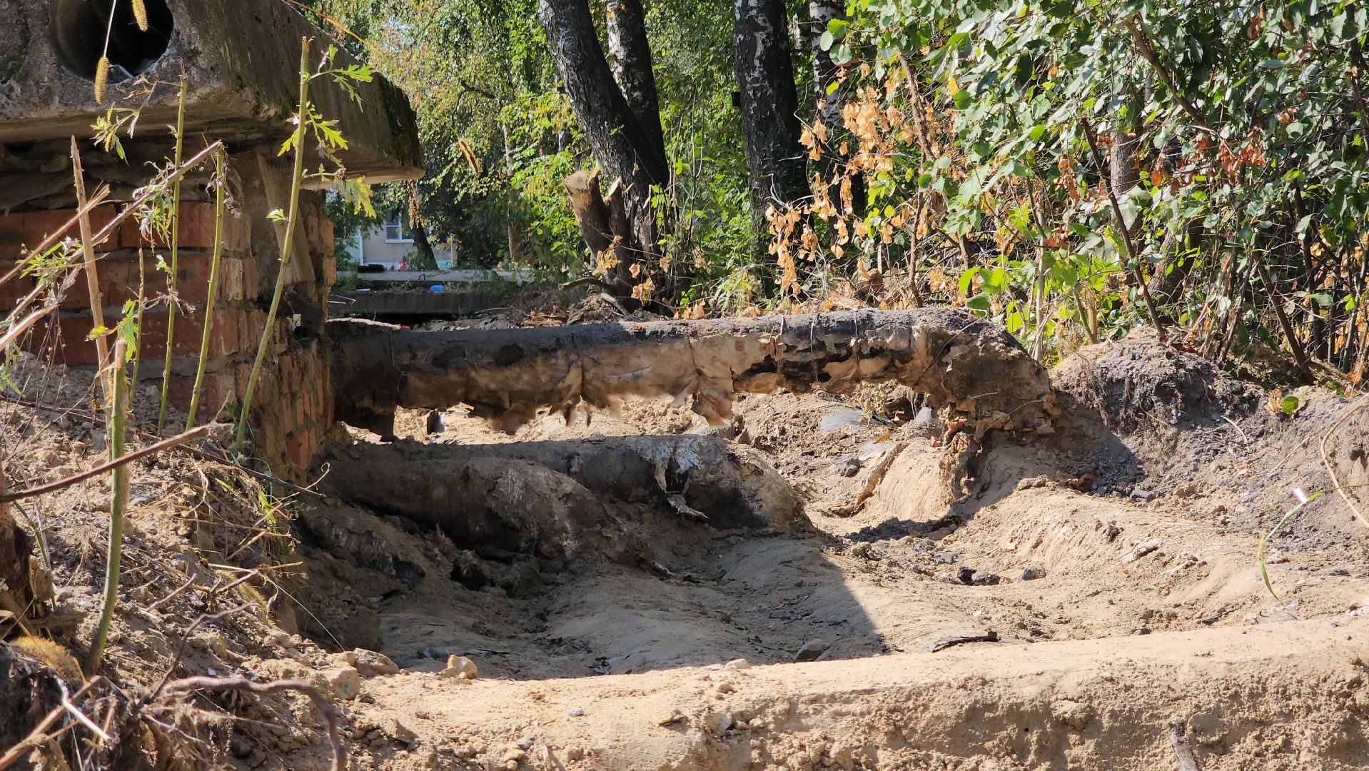 егорьевск, поселок, новый, ремонт, трубы, теплосеть, сети,