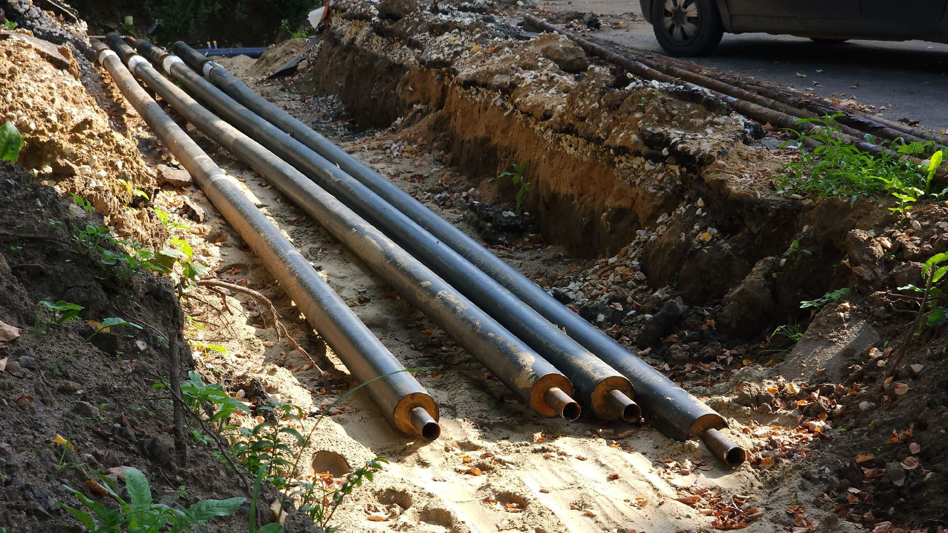 ЖКХ, ремонт теплотрассы, замена теплосетей, Лосино-Петровский,