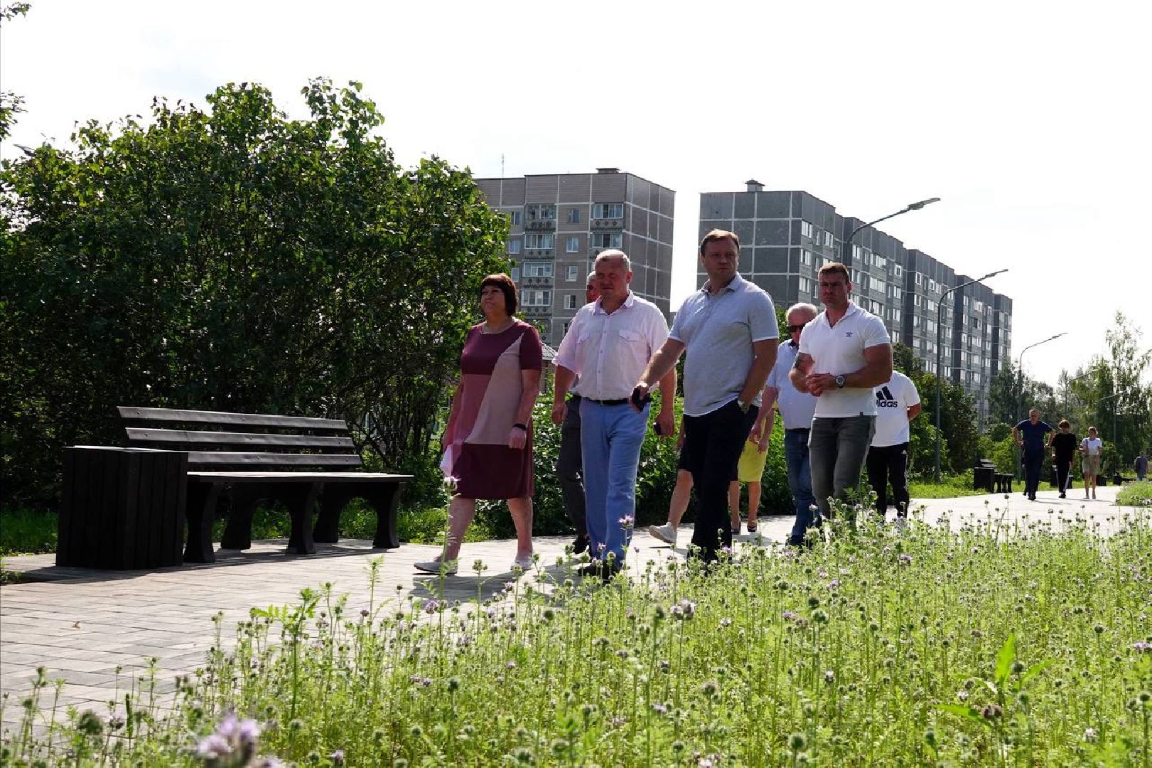 Благоустройство, Сквер, Сергиево-Посадский городской округ, Перемены,