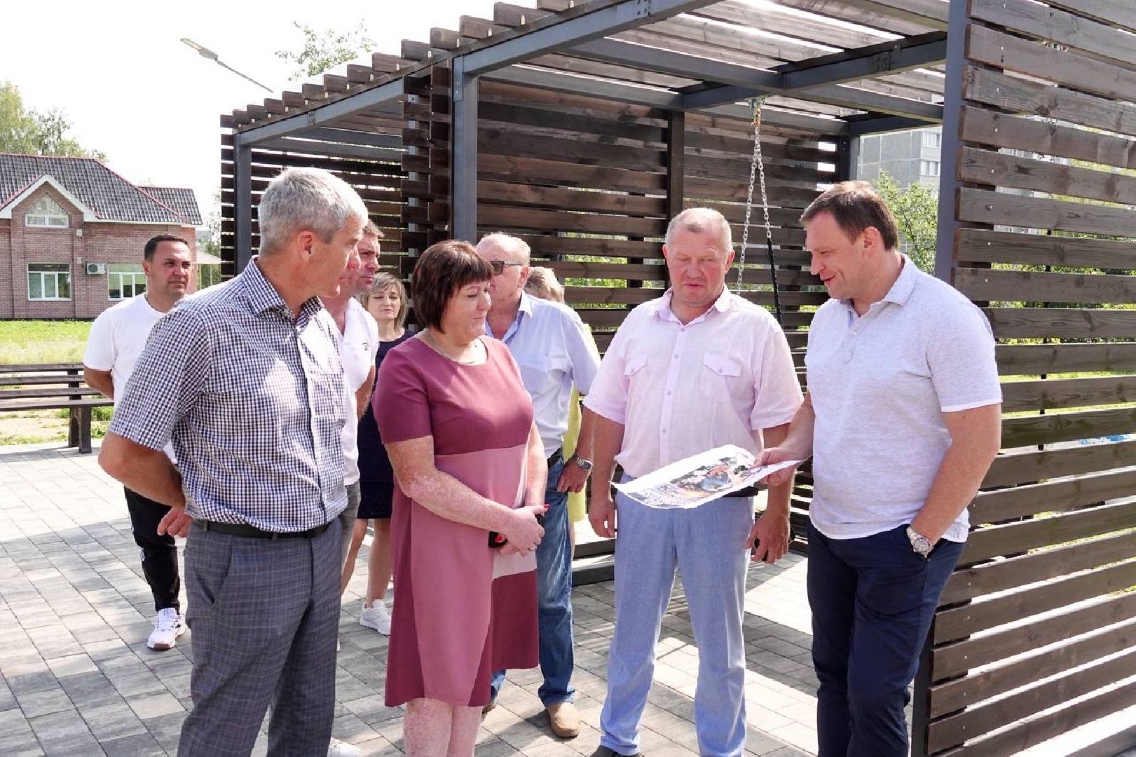 Благоустройство, Сквер, Сергиево-Посадский городской округ, Перемены,