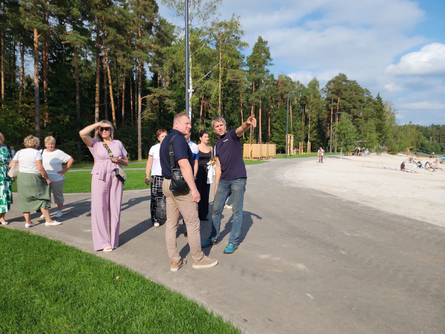 Черноголовка, Южное озеро, Благоустройство,