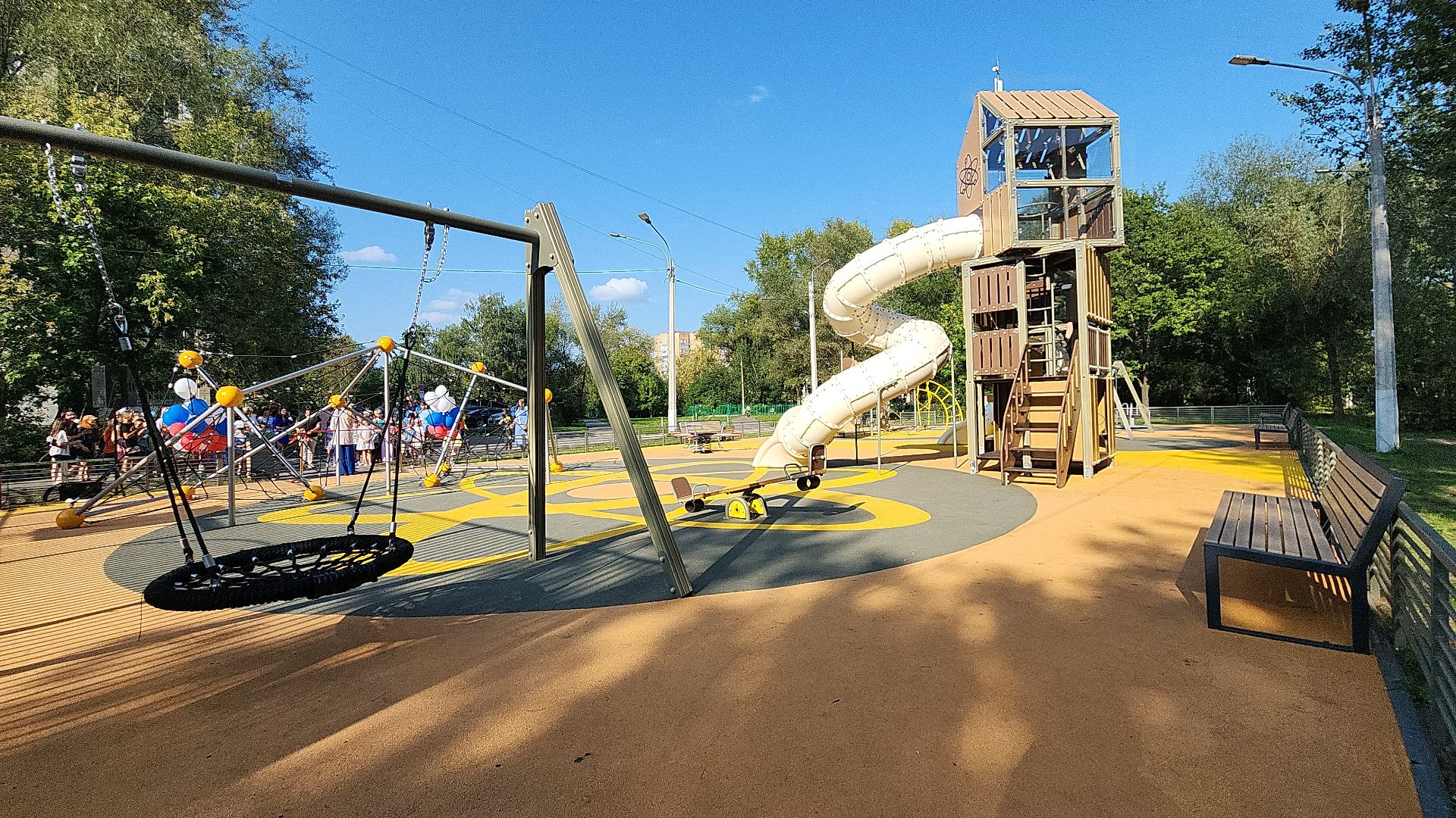 электросталь, жители города, мой город, благоустройство, детская площадка, наше подмосковье, программа губернатора, программа губернатора мо, новая детская площадка,
