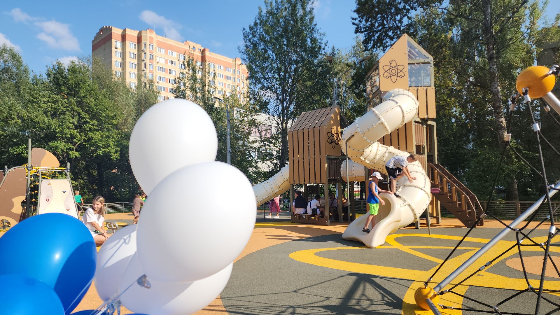 электросталь, жители города, мой город, благоустройство, детская площадка, наше подмосковье, программа губернатора, программа губернатора мо, новая детская площадка,