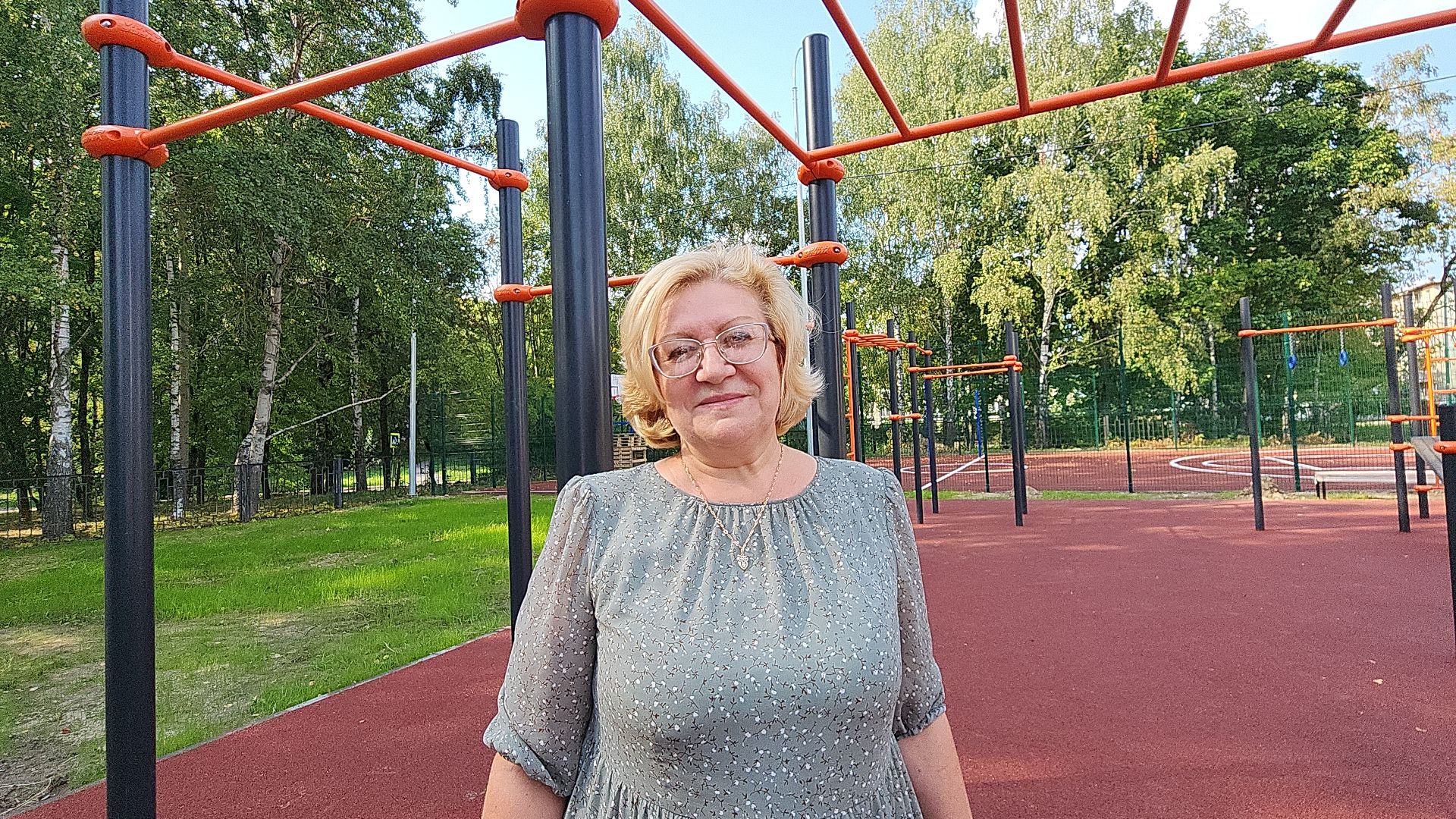 электросталь, мой город, жители города, гимназия 21, новый стадион, образование, образование в подмосковье, благоустройство 2024, спорт, здоровый образ жизни, школьный стадион,