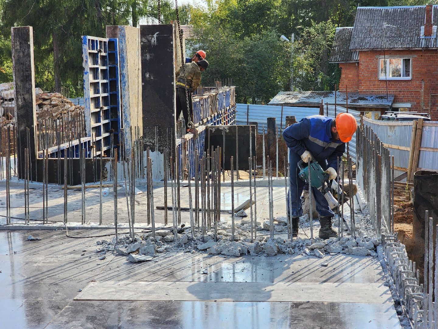 Чехов, поселок Мещерское, психиатрическая больница, лечебный корпус, реконструкция, строительство,