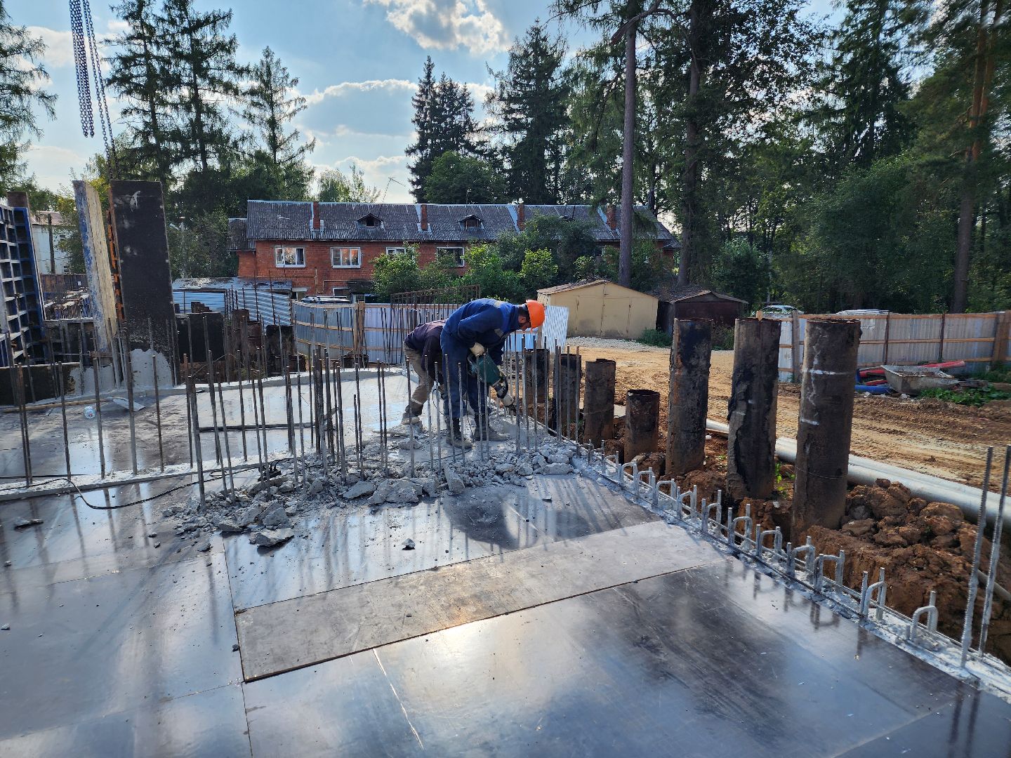 Чехов, поселок Мещерское, психиатрическая больница, лечебный корпус, реконструкция, строительство,