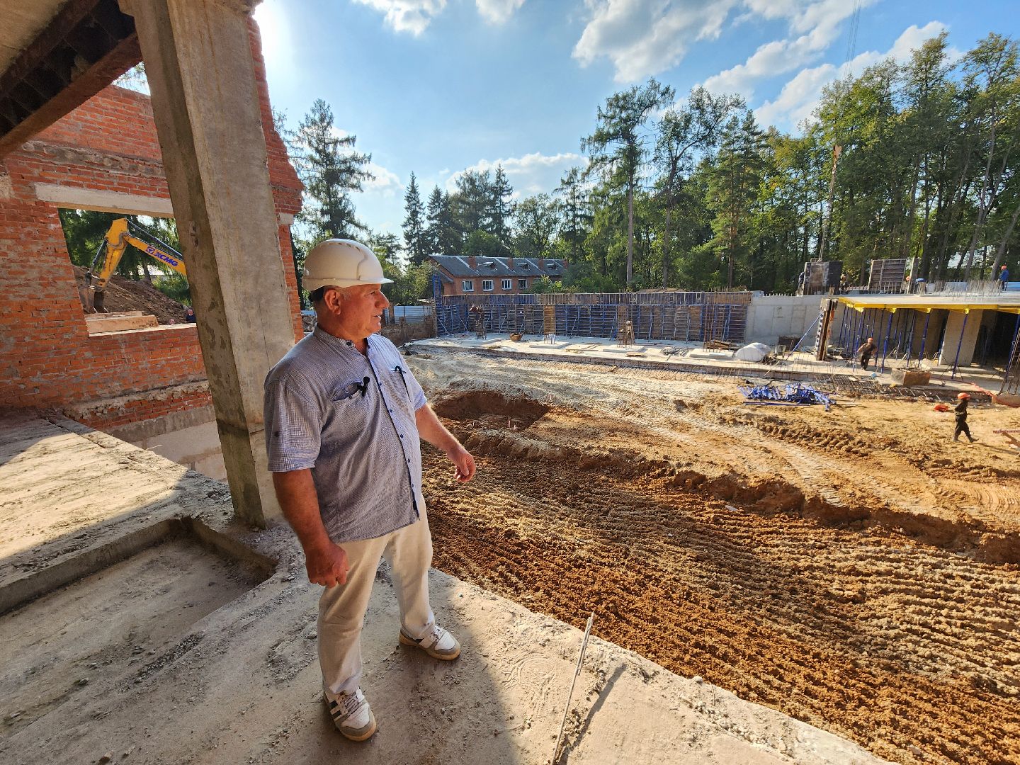 Чехов, поселок Мещерское, психиатрическая больница, лечебный корпус, реконструкция, строительство,