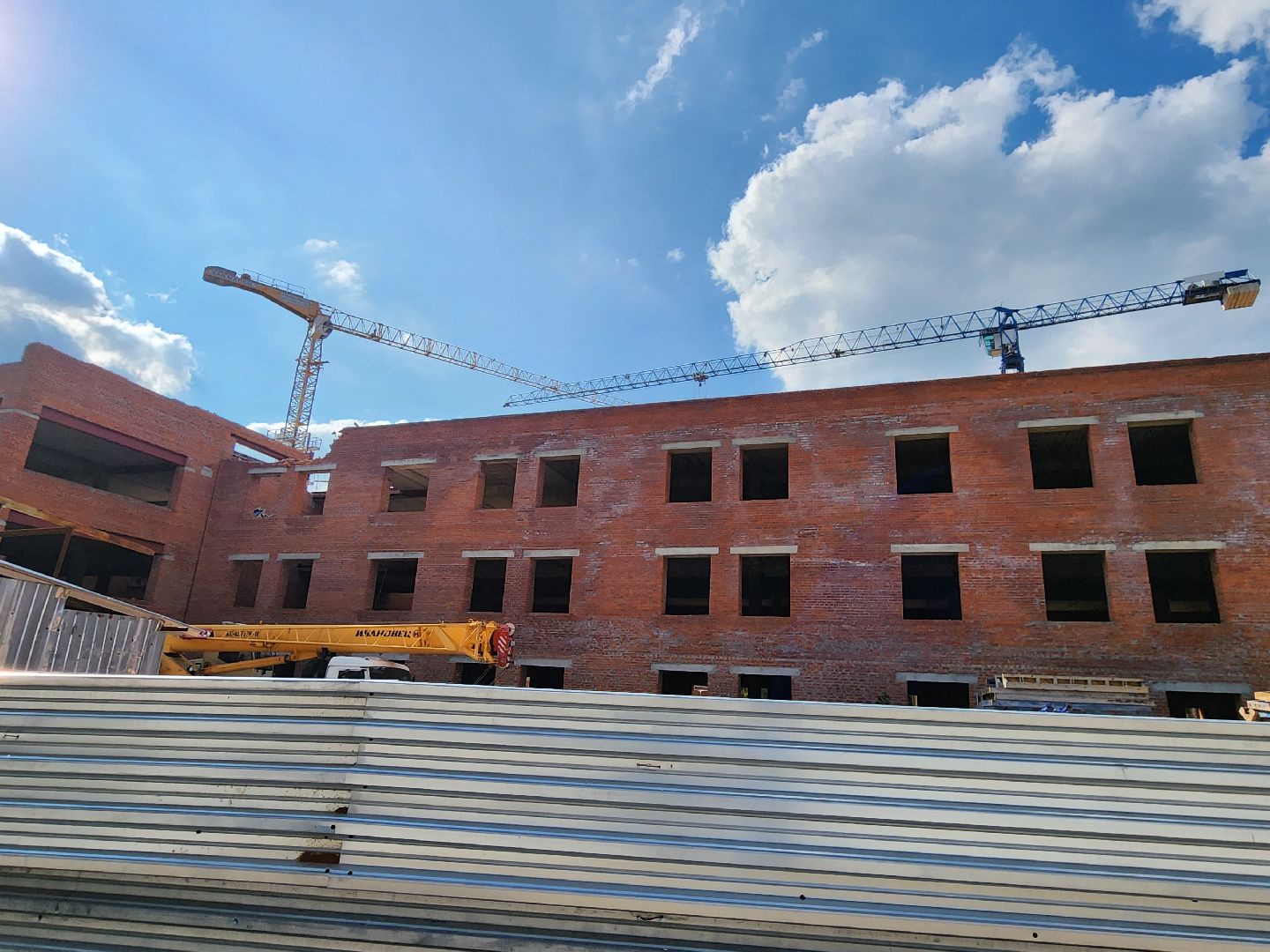 Чехов, поселок Мещерское, психиатрическая больница, лечебный корпус, реконструкция, строительство,