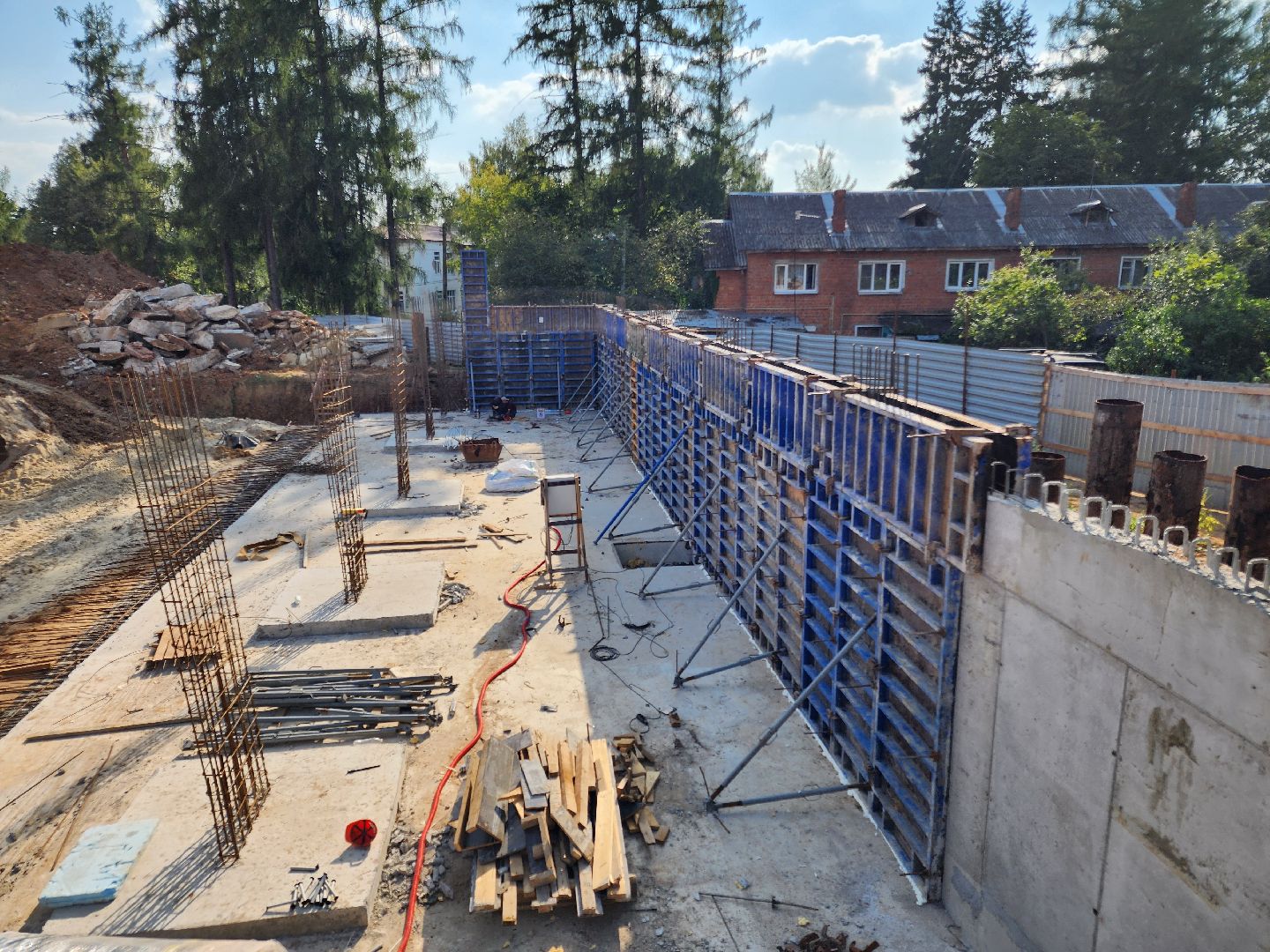 Чехов, поселок Мещерское, психиатрическая больница, лечебный корпус, реконструкция, строительство,