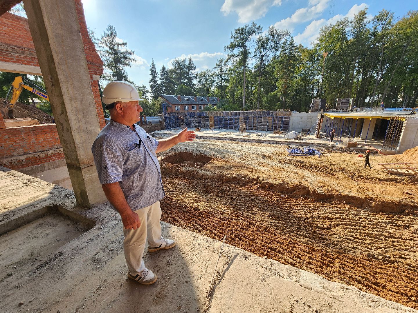 Чехов, поселок Мещерское, психиатрическая больница, лечебный корпус, реконструкция, строительство,
