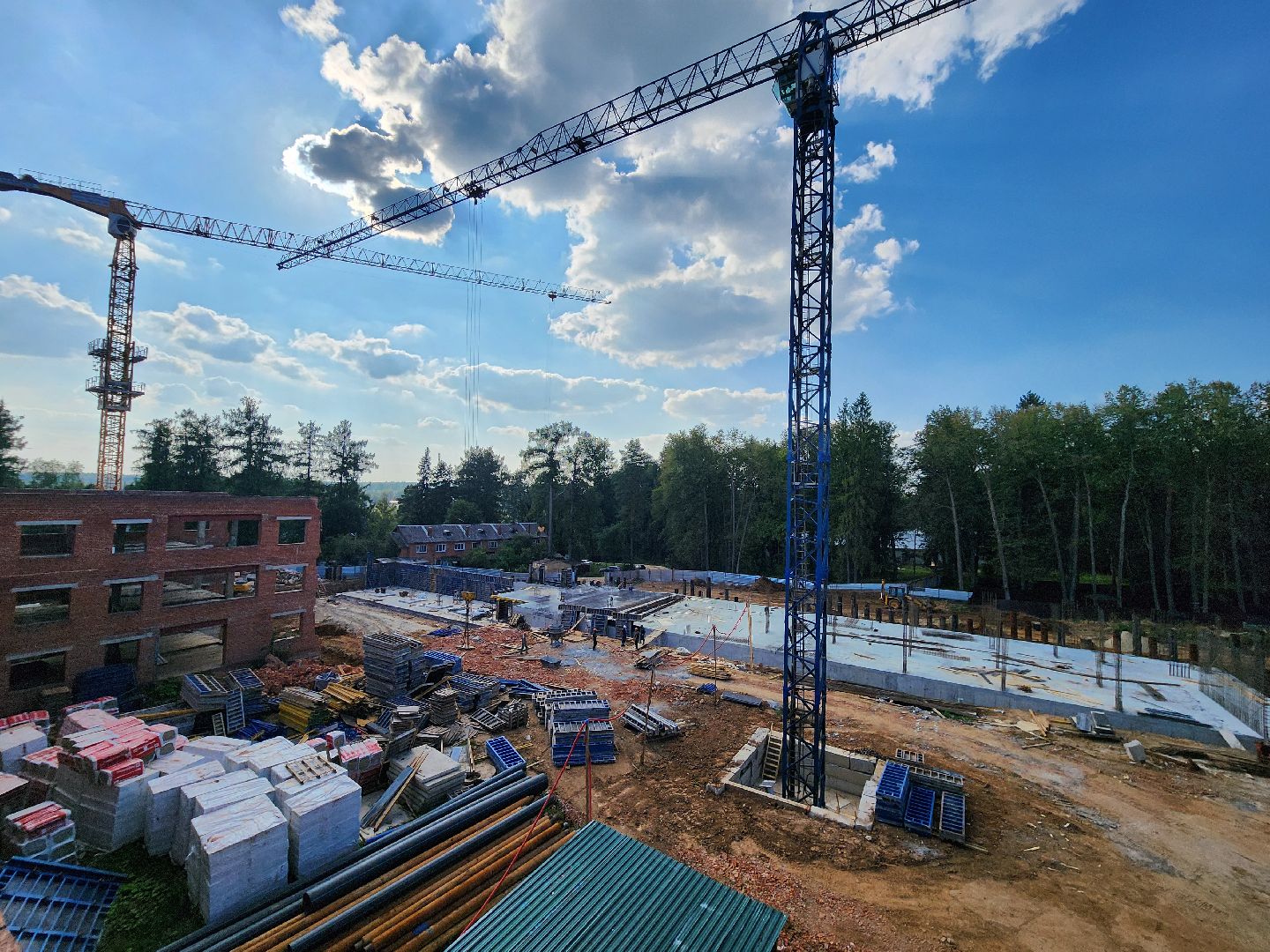 Чехов, поселок Мещерское, психиатрическая больница, лечебный корпус, реконструкция, строительство,