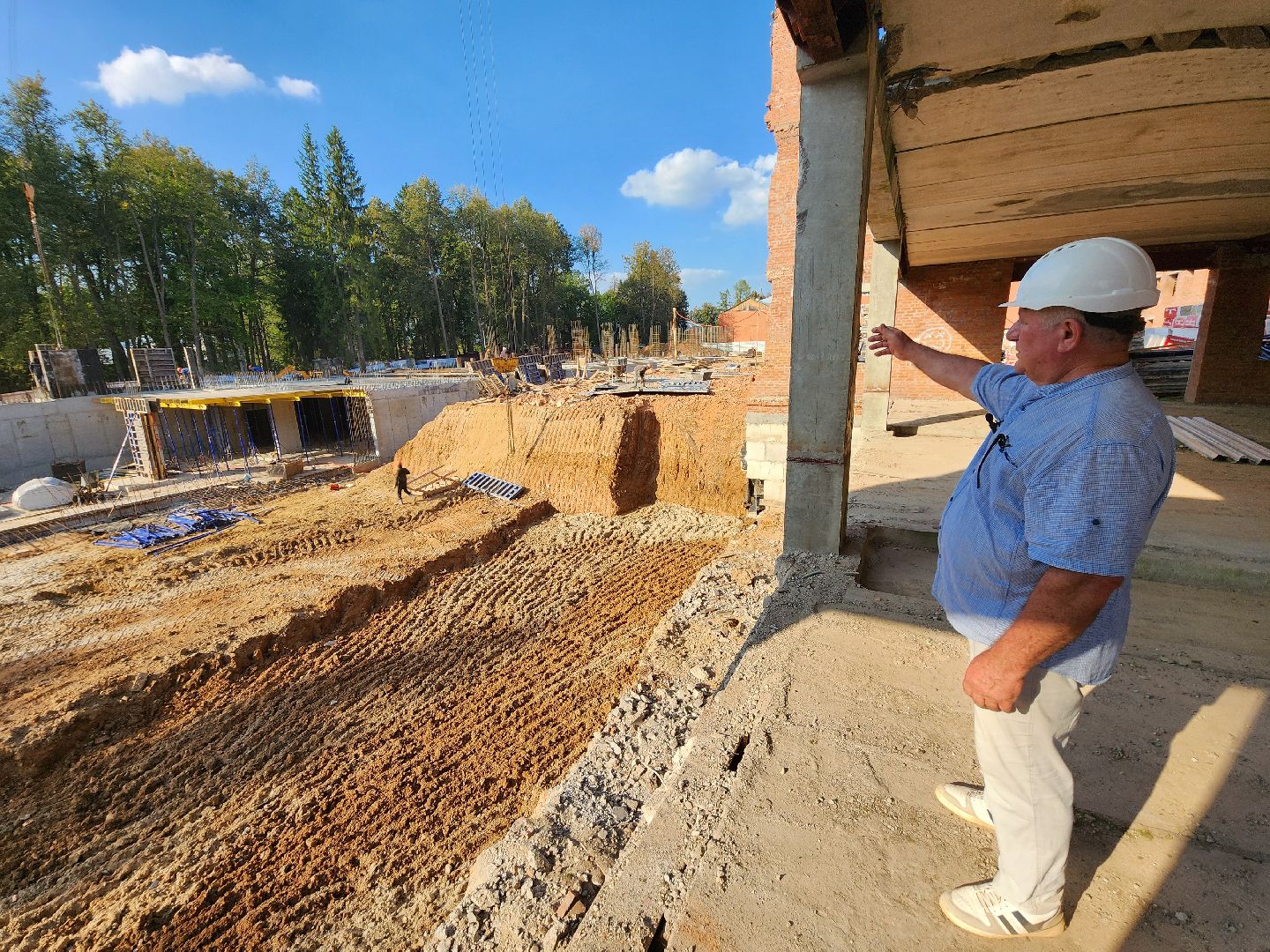Чехов, поселок Мещерское, психиатрическая больница, лечебный корпус, реконструкция, строительство,