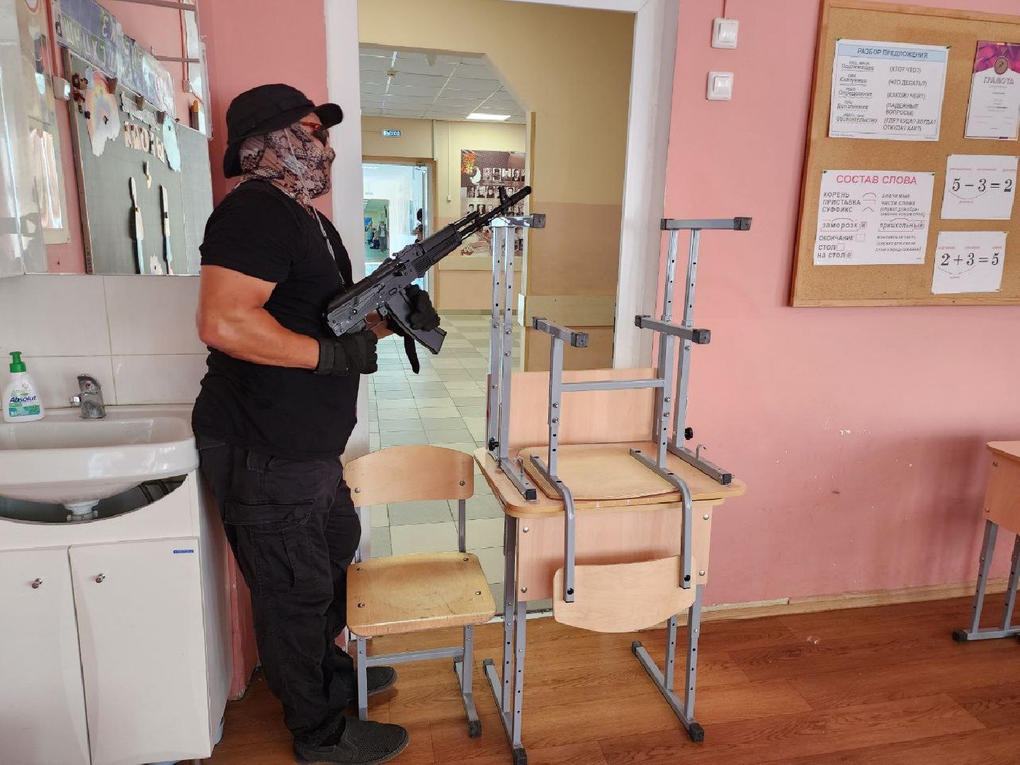 мчс, Безопасность, Захват заложников, Отработка навыков в экстренной ситуации, Ленинский го, Сош 7 видное, Урок безопасности,антитеррористическая безопасность,